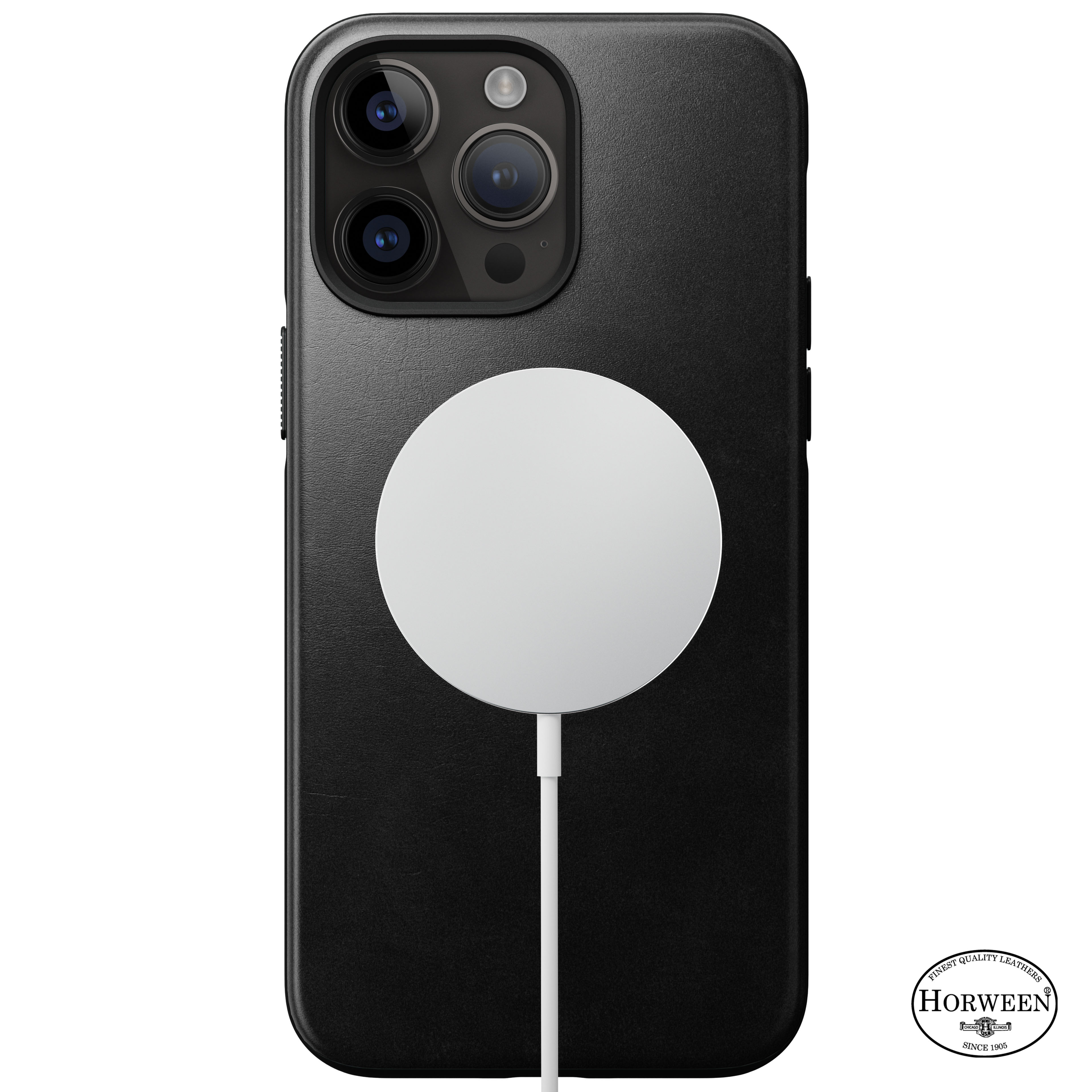 Coque en cuir Modern Leather ( Horween ) pour iPhone 14 Pro Max