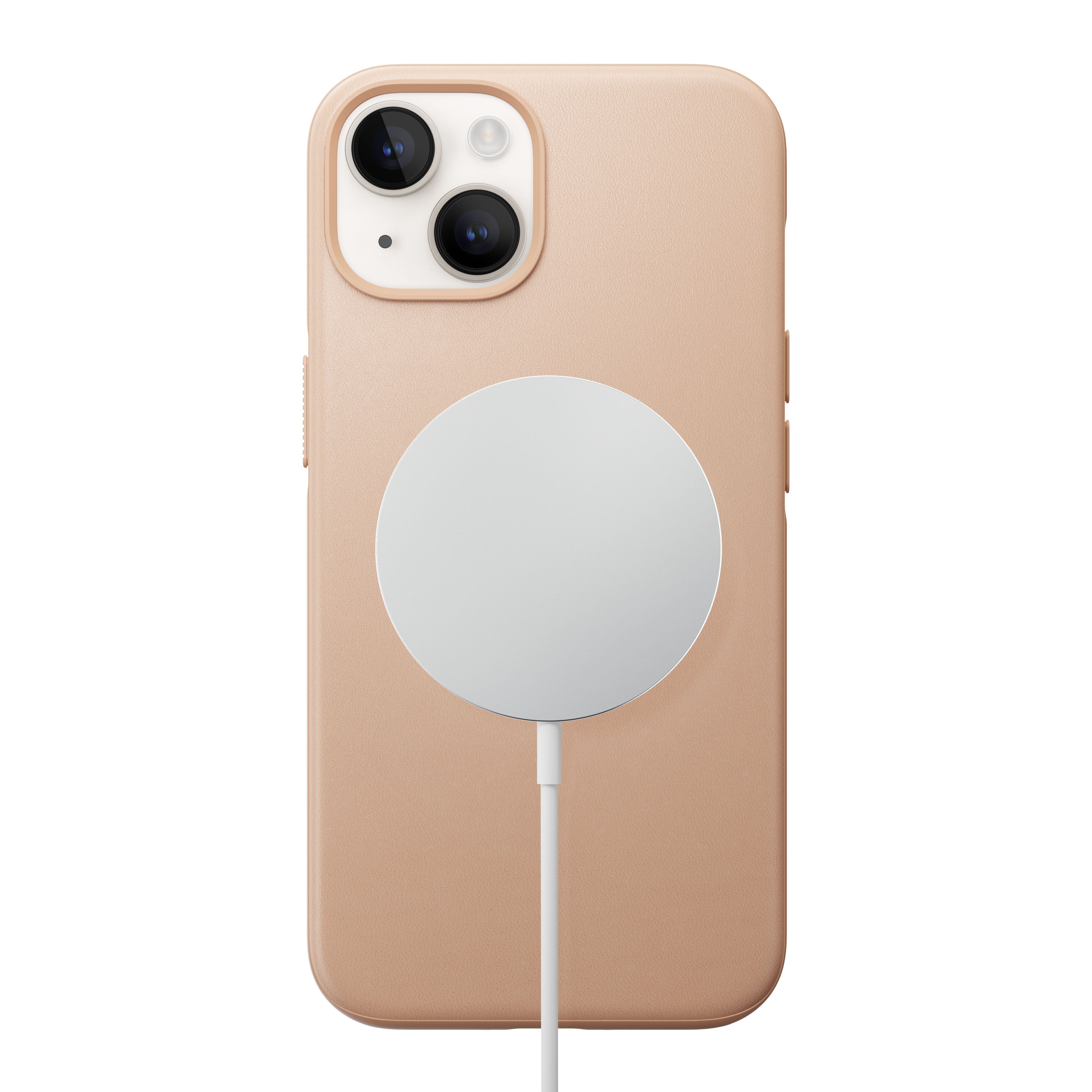 Coque en cuir Modern Leather pour iPhone 14