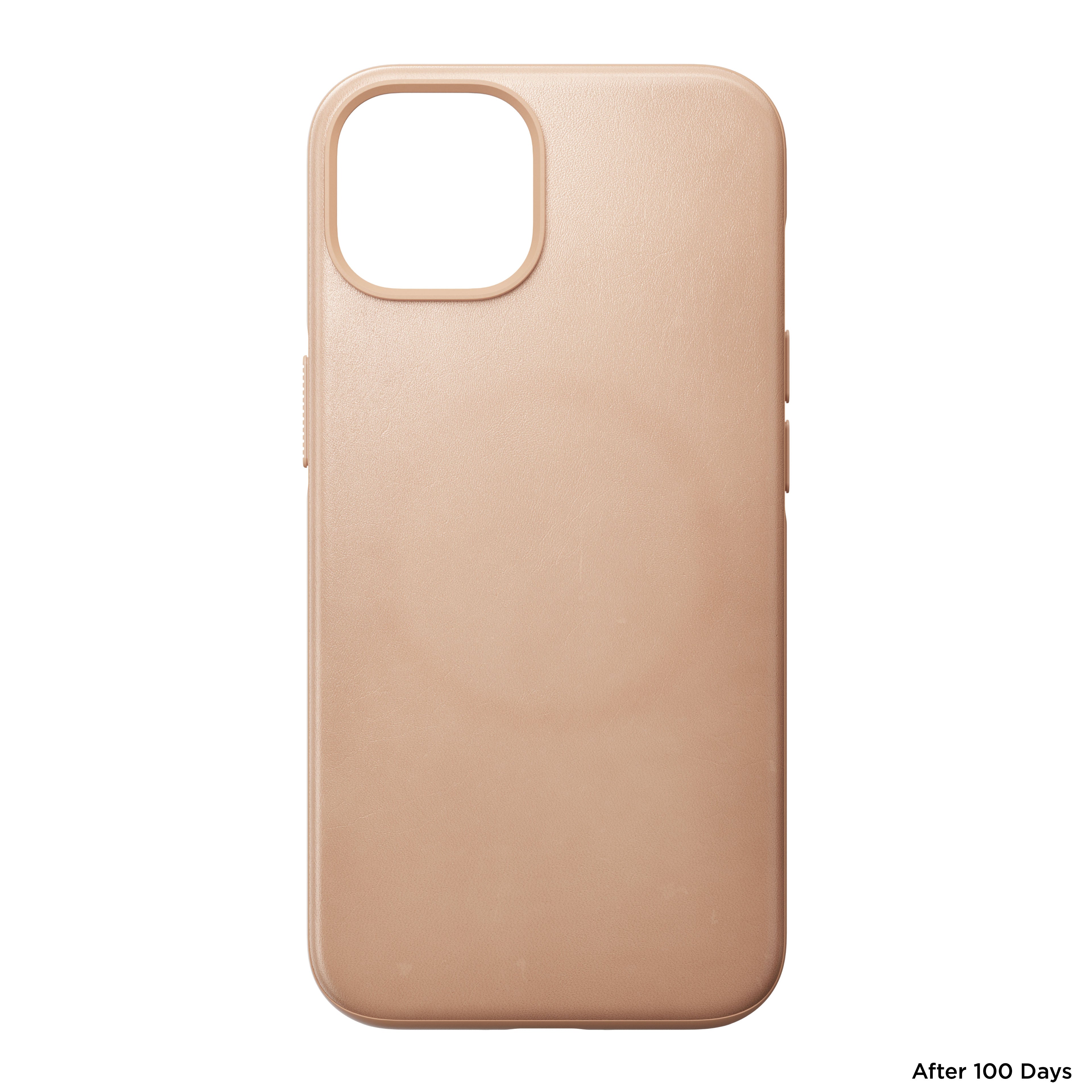 Coque en cuir Modern Leather pour iPhone 14