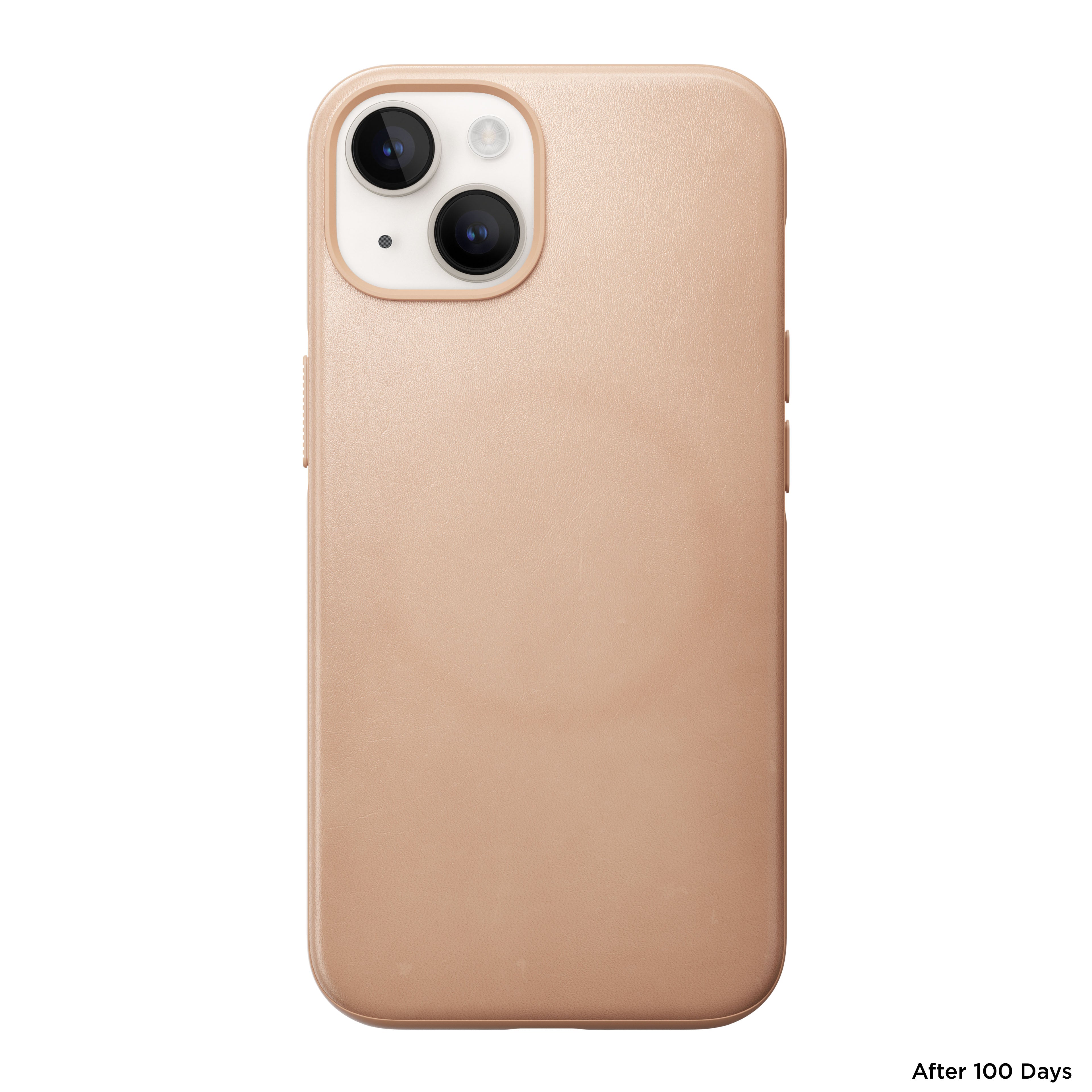 Coque en cuir Modern Leather pour iPhone 14