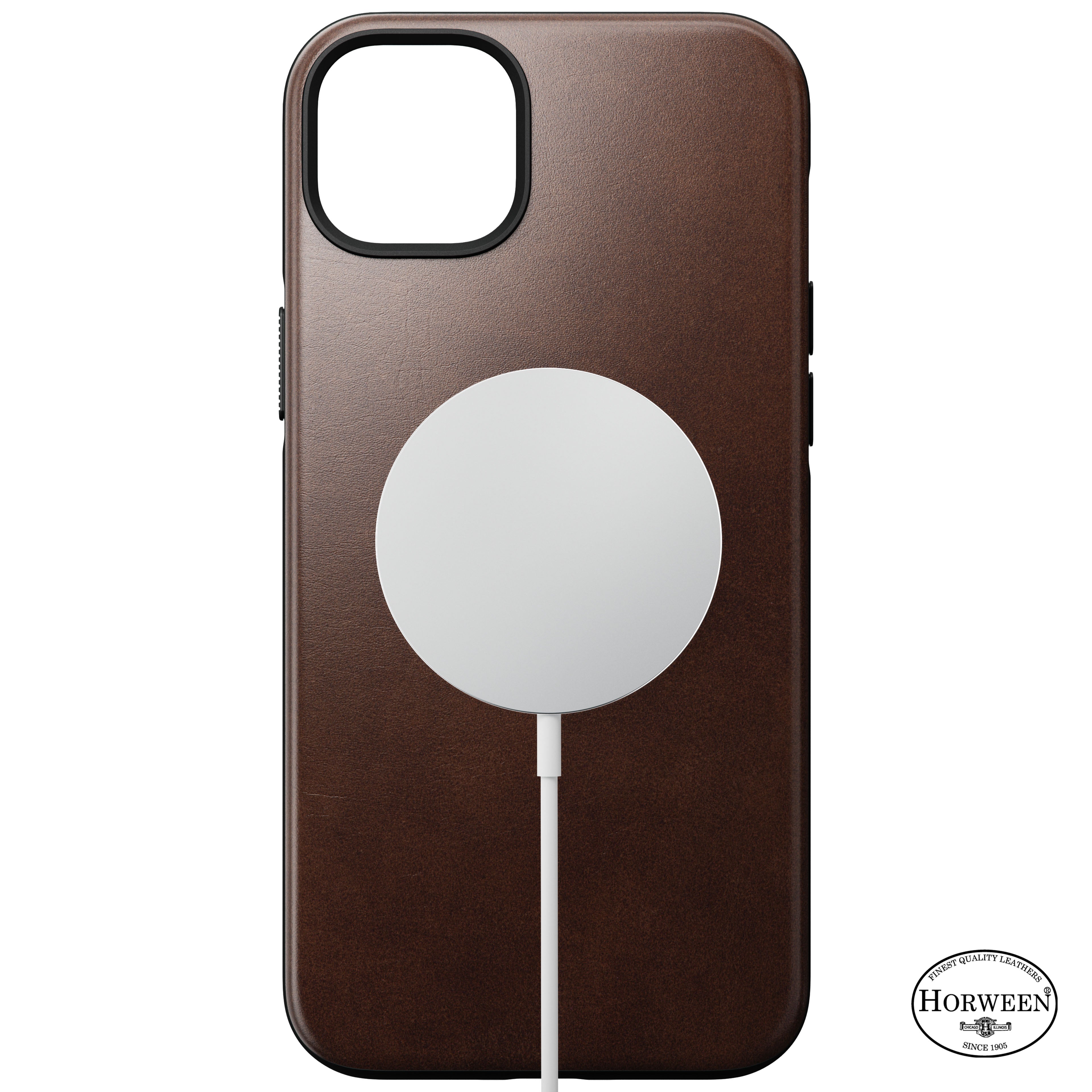 Coque en cuir Modern Leather ( Horween ) pour iPhone 14 Plus