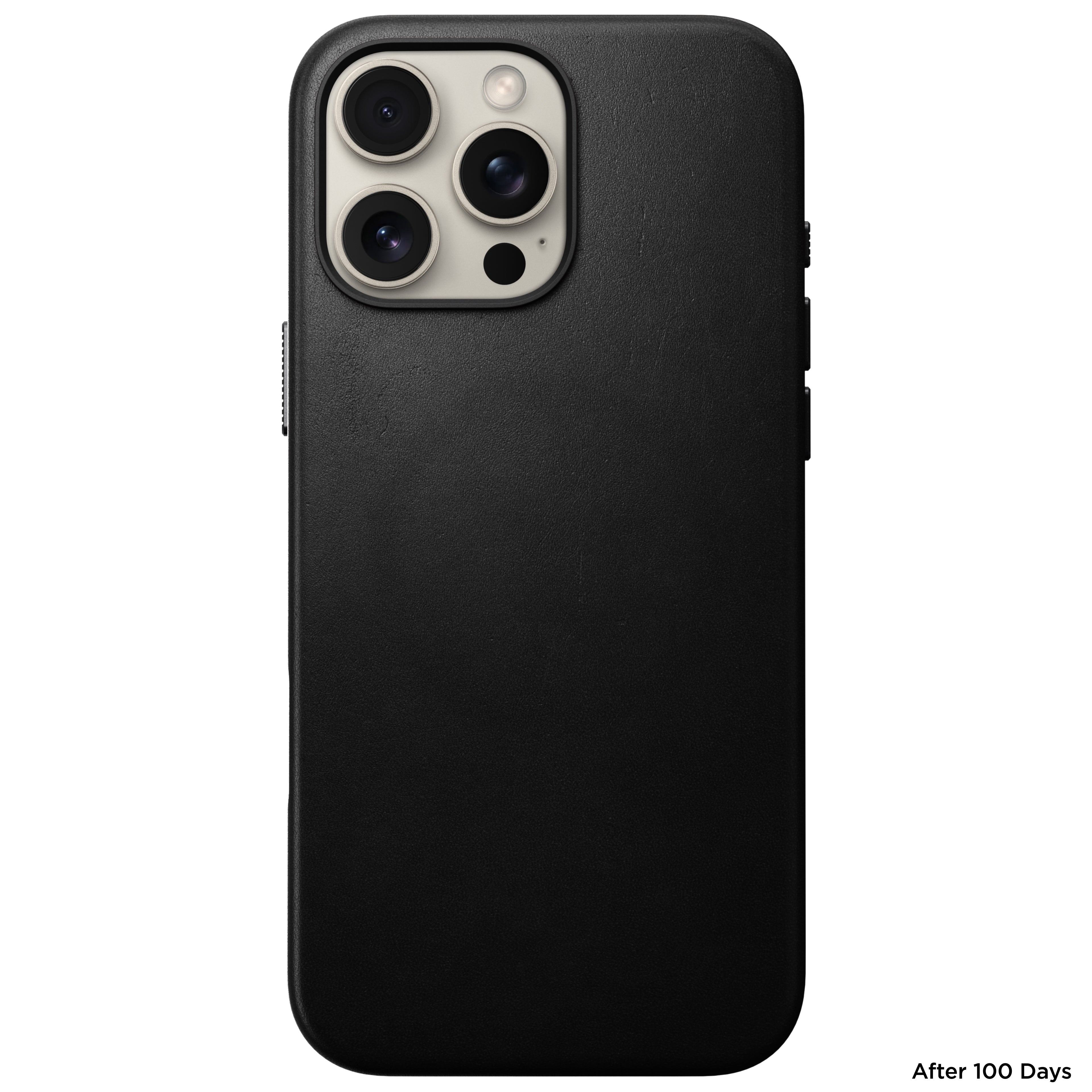 Coque en cuir Modern Leather pour iPhone 16 Pro Max
