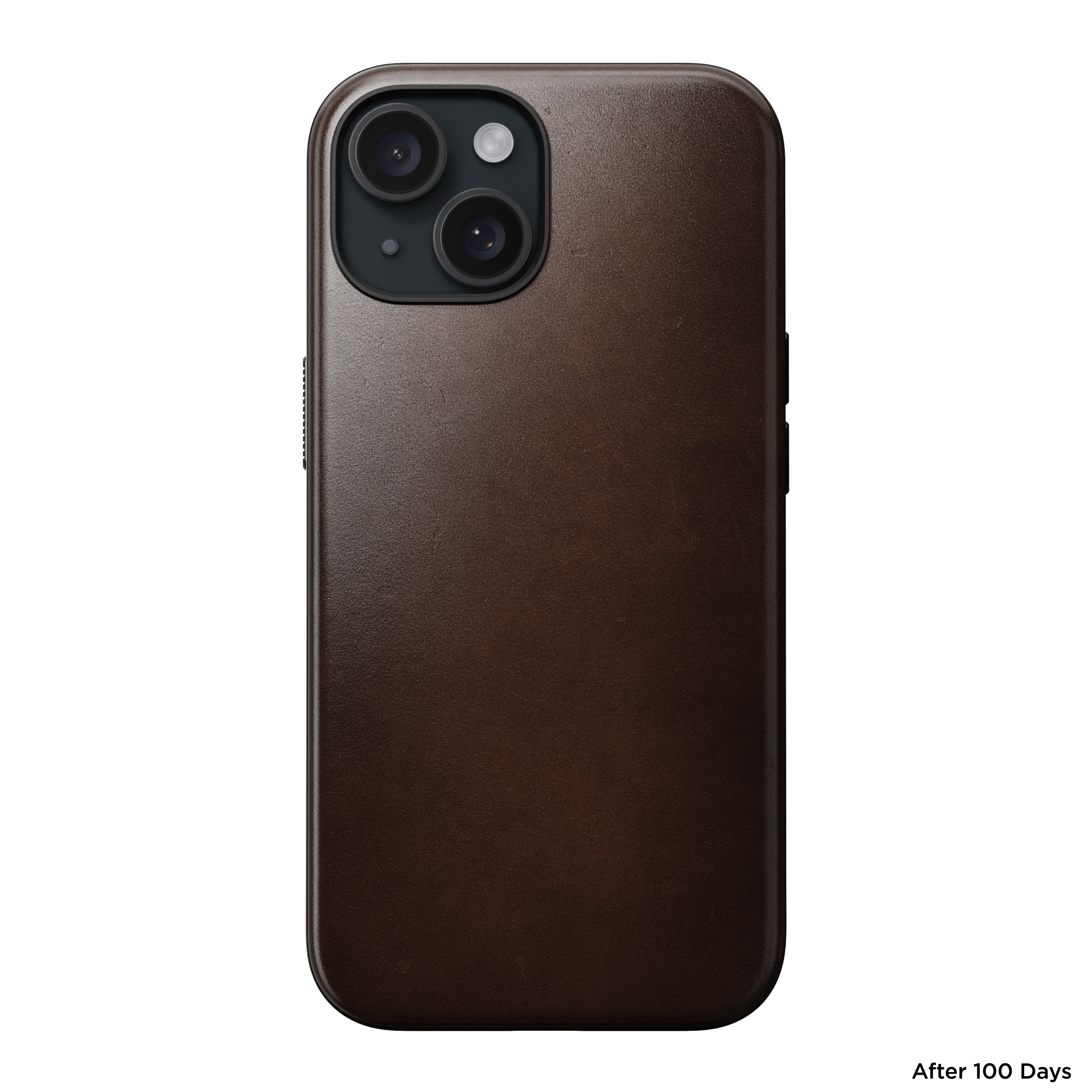 Coque en cuir Modern Leather ( Horween ) pour iPhone 15