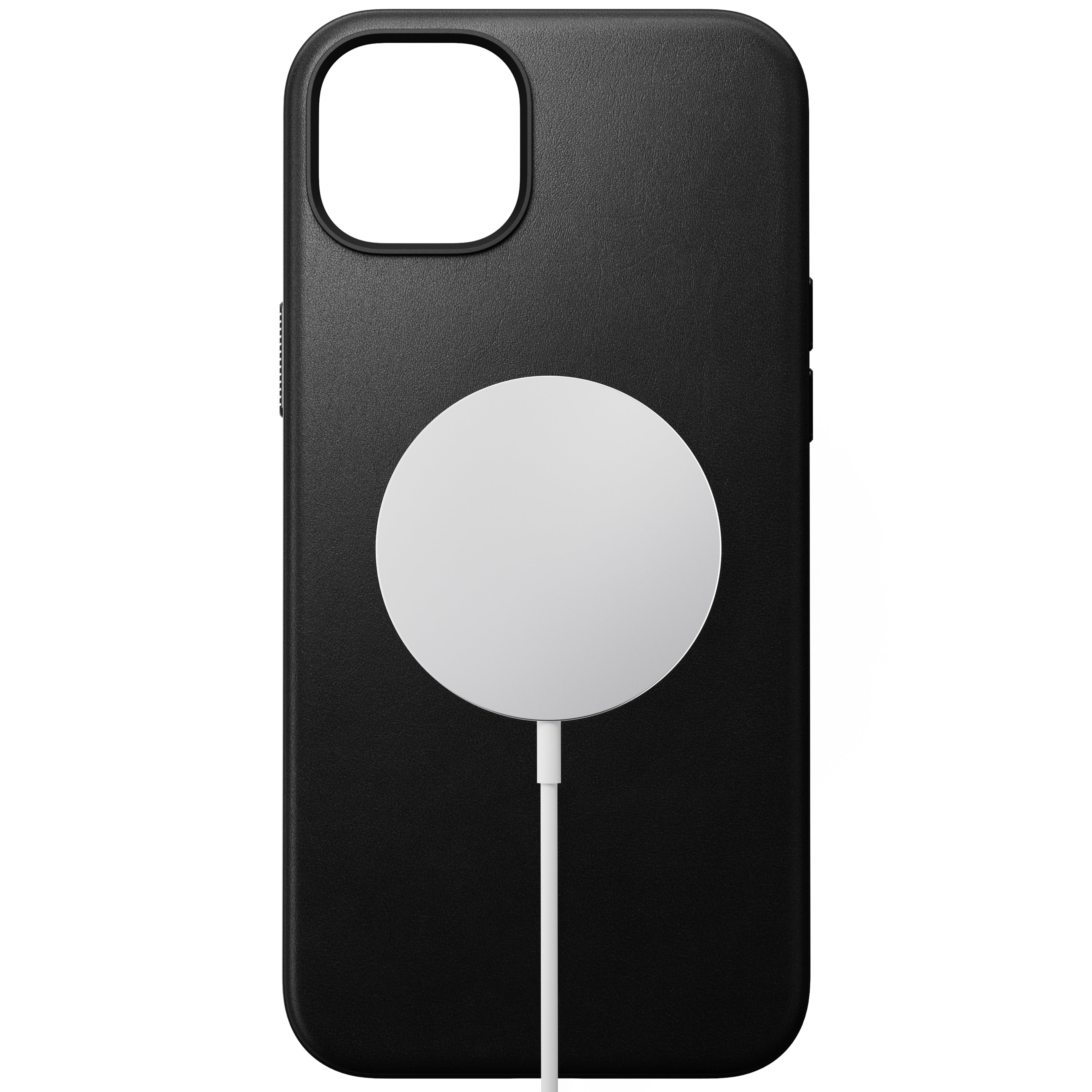 Coque en cuir Modern Leather pour iPhone 15 Plus