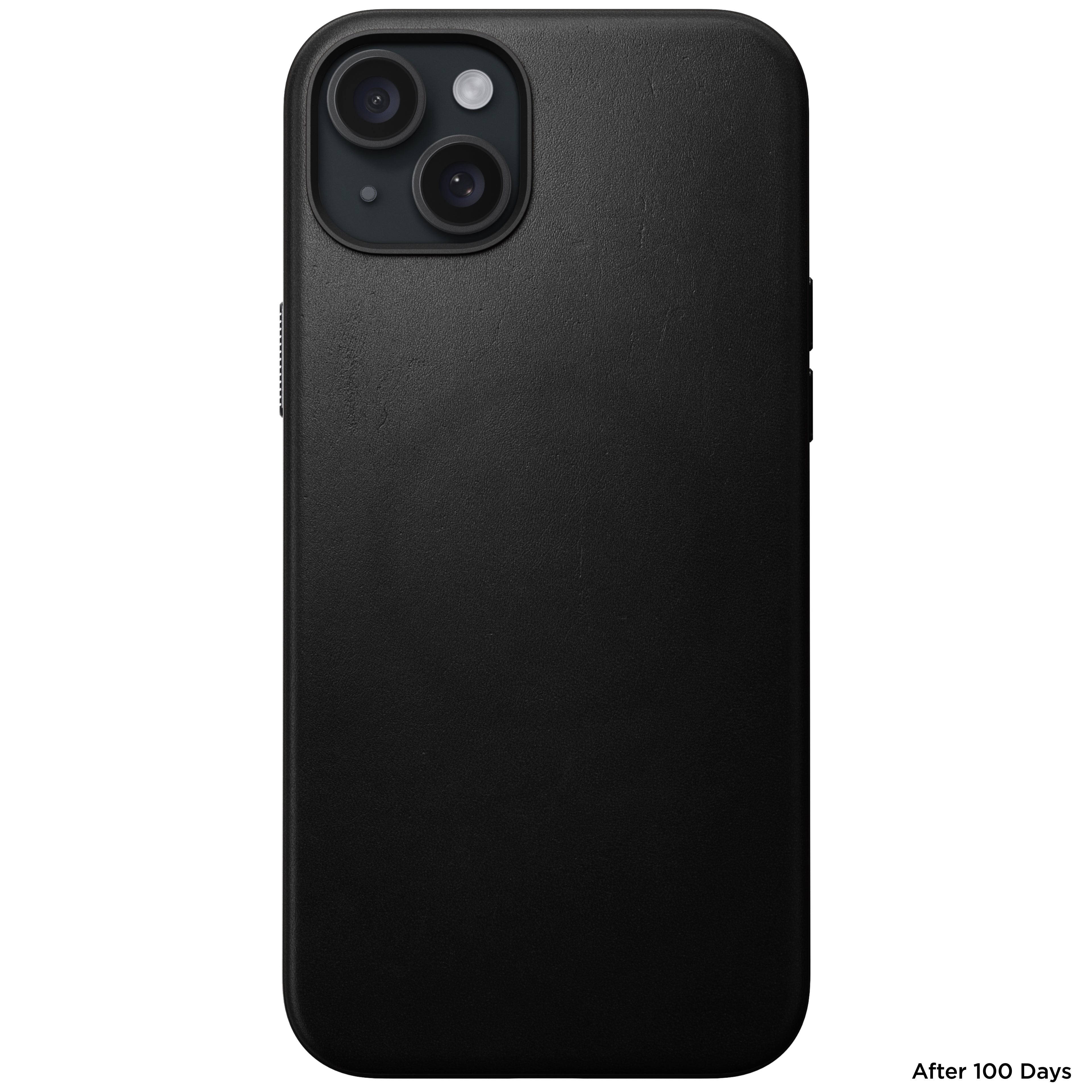Coque en cuir Modern Leather pour iPhone 15 Plus