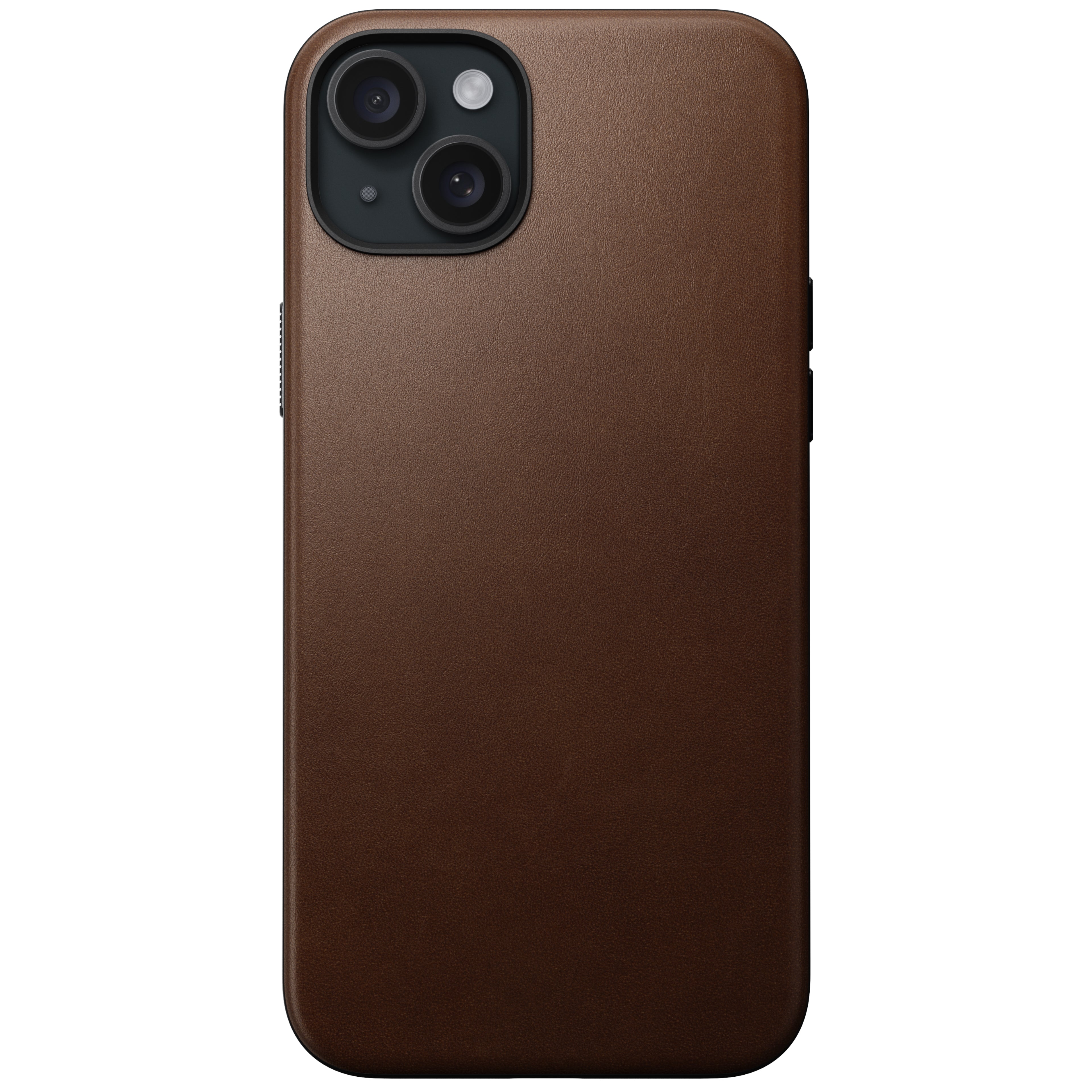 Coque en cuir Modern Leather pour iPhone 15 Plus