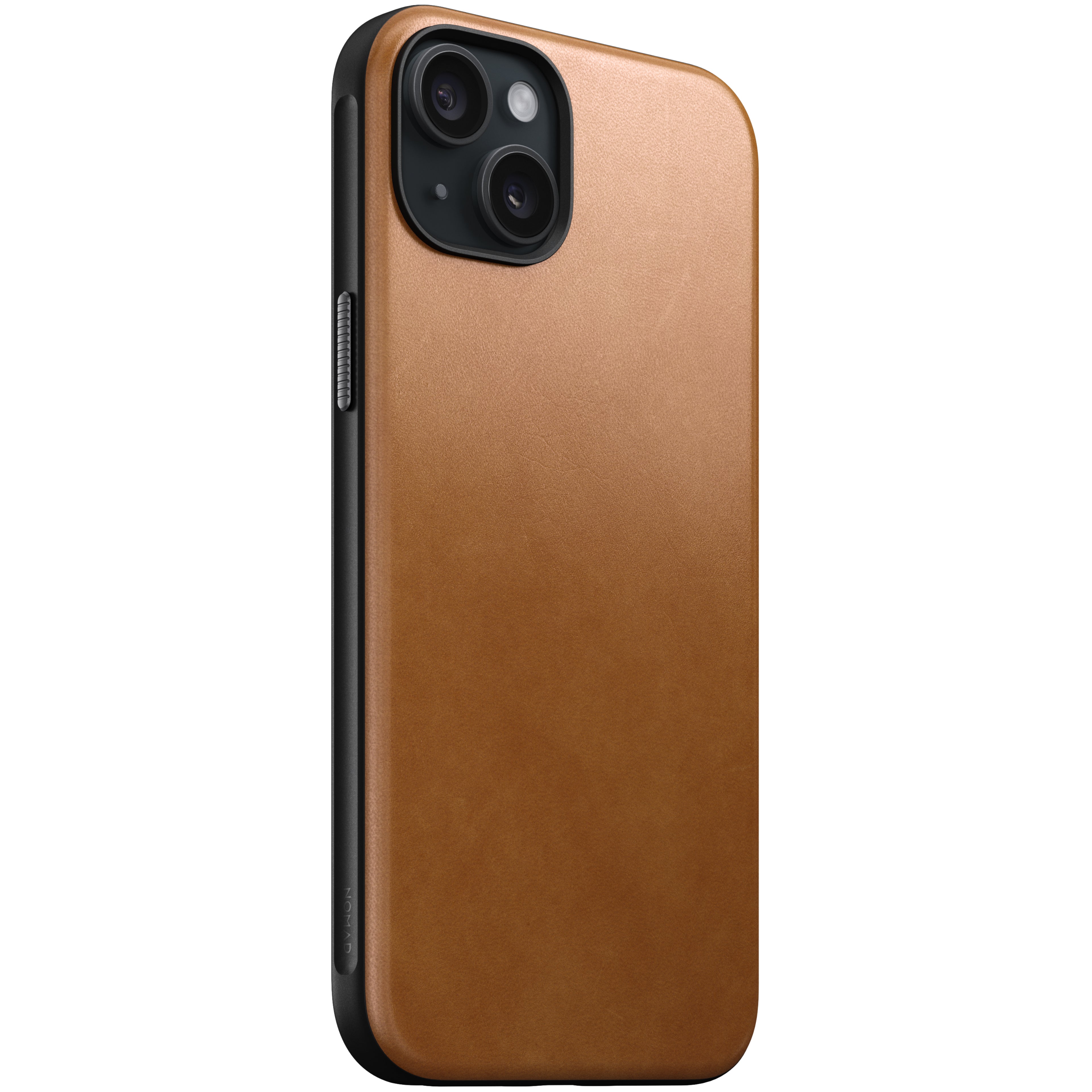 Coque en cuir Modern Leather pour iPhone 15 Plus