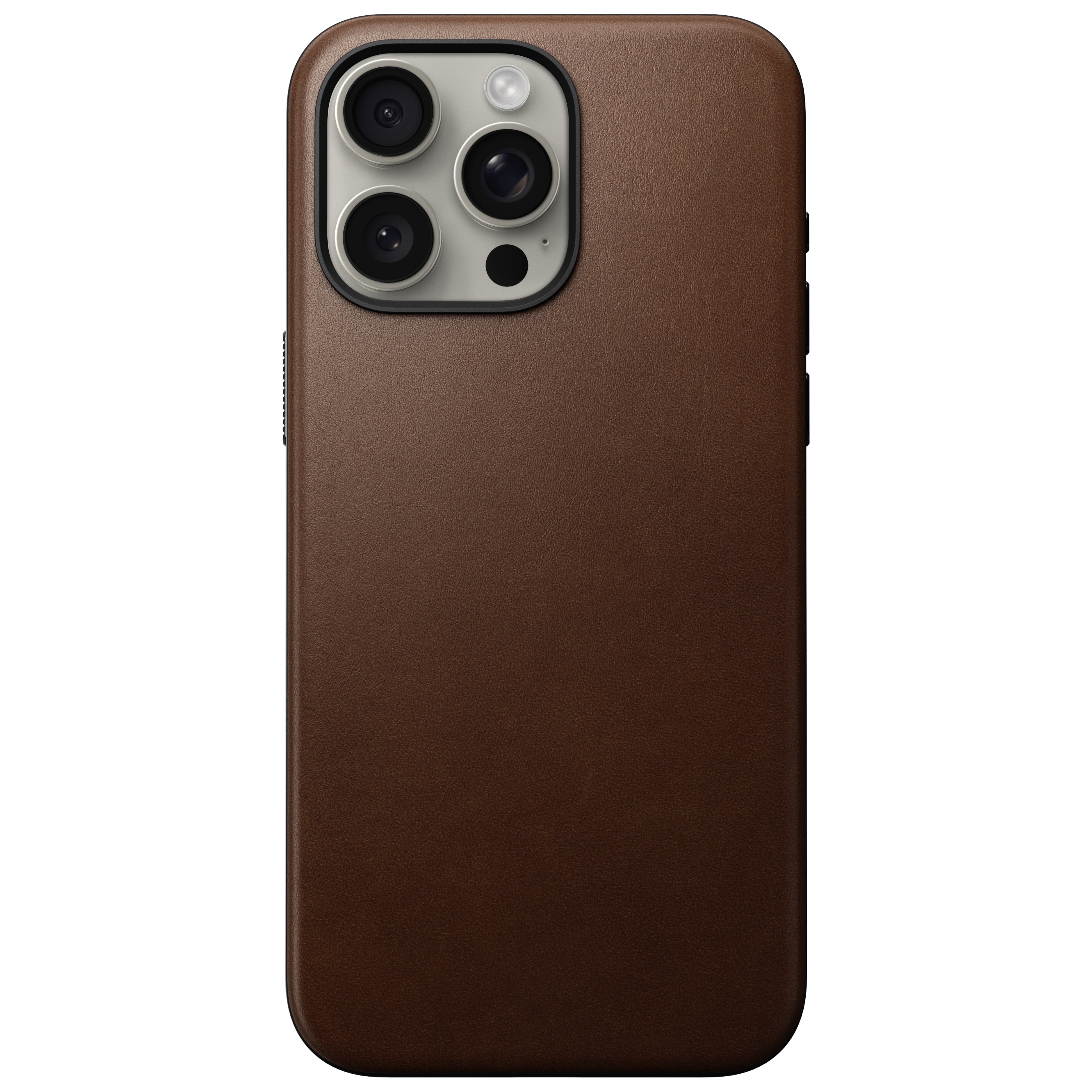 Coque en cuir Modern Leather pour iPhone 15 Pro Max
