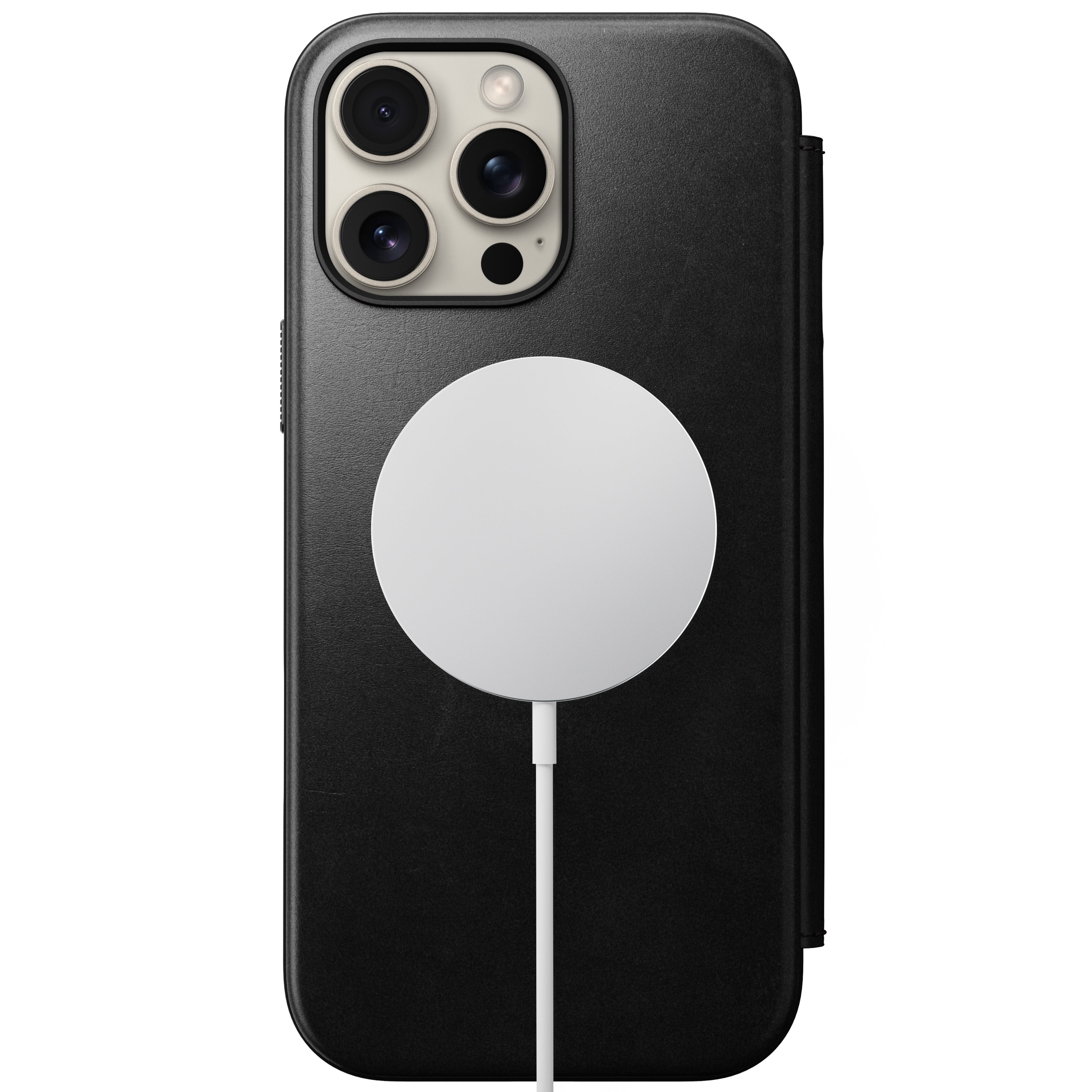 Folio en cuir Modern Leather ( Horween ) Folio pour iPhone 16 Pro Max