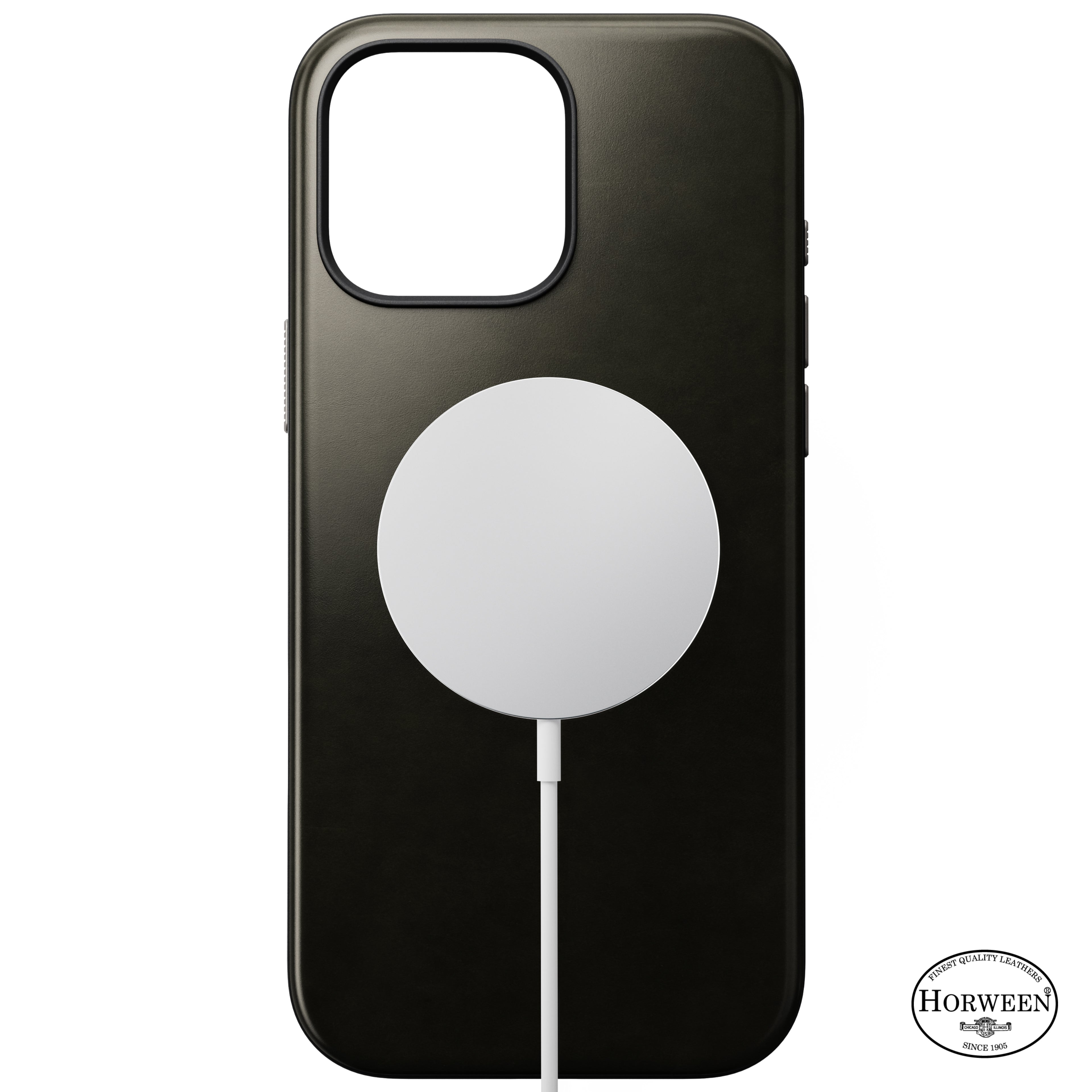 Coque en cuir Modern Leather ( Horween ) pour iPhone 16 Pro Max