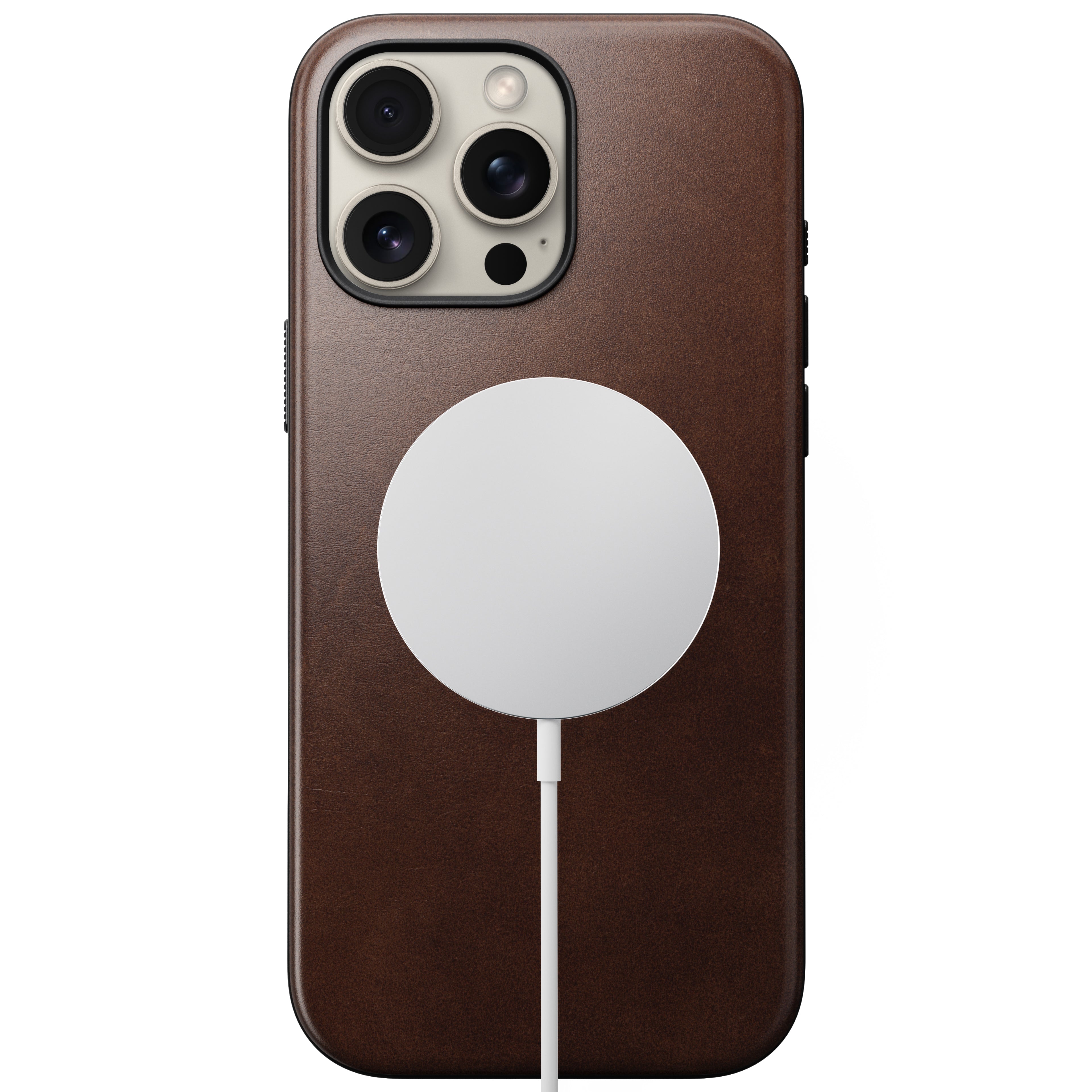 Coque en cuir Modern Leather ( Horween ) pour iPhone 16 Pro Max