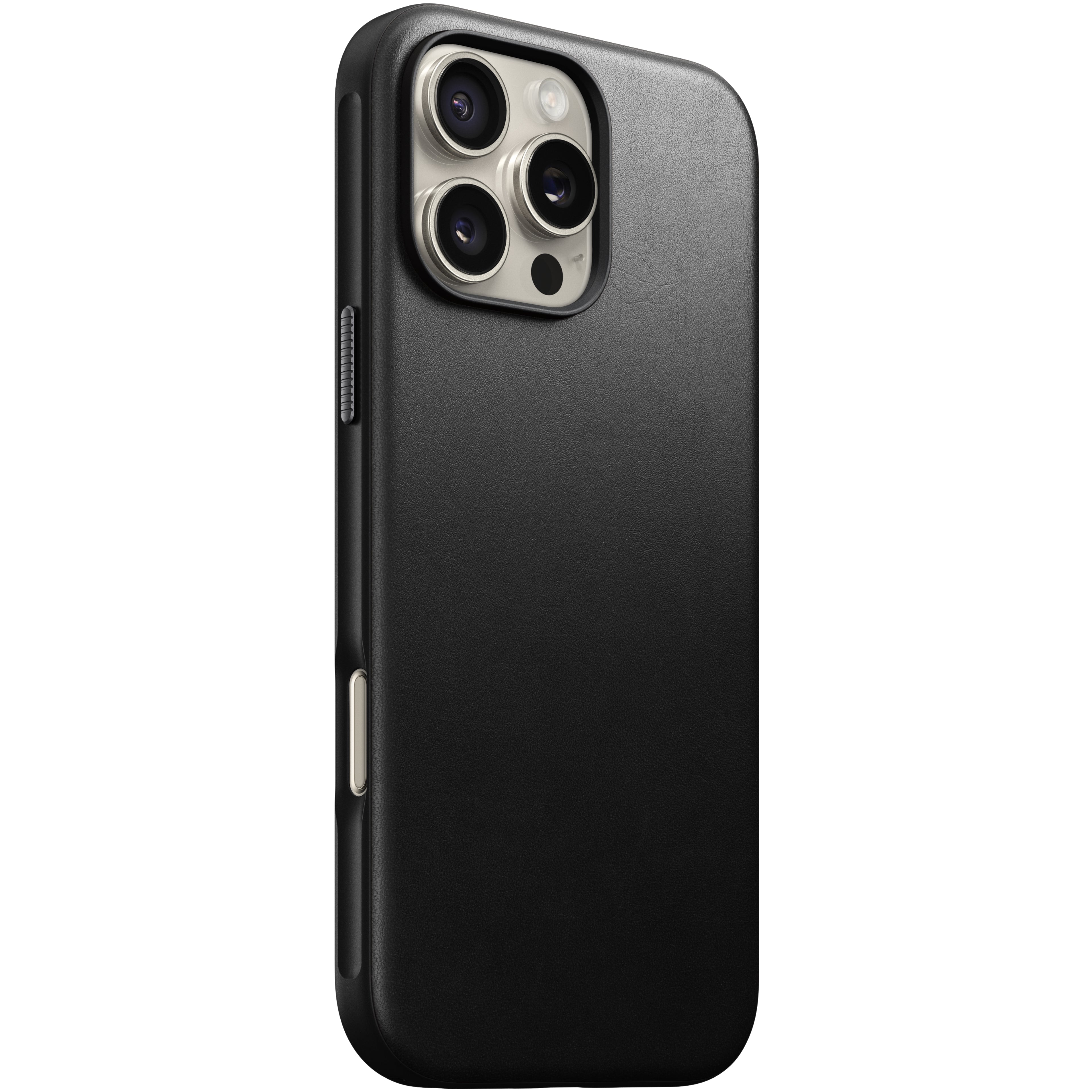 Coque en cuir Modern Leather pour iPhone 16 Pro Max
