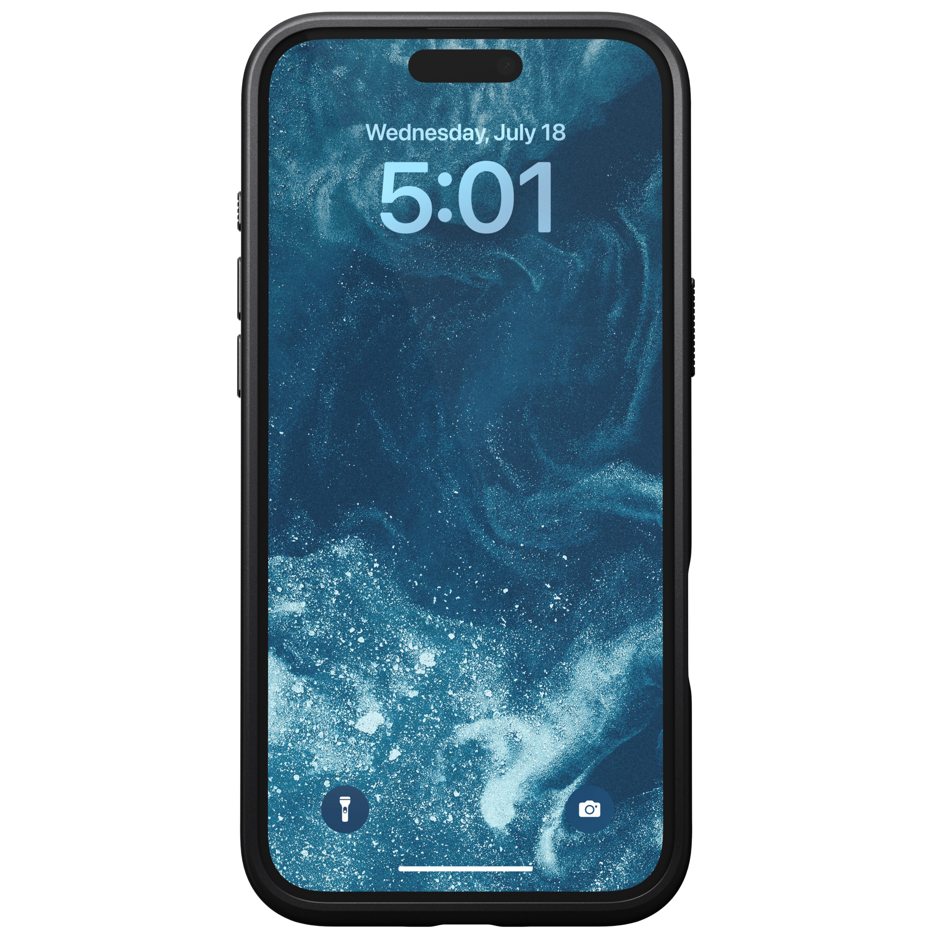 Coque en cuir Modern Leather pour iPhone 16 Plus