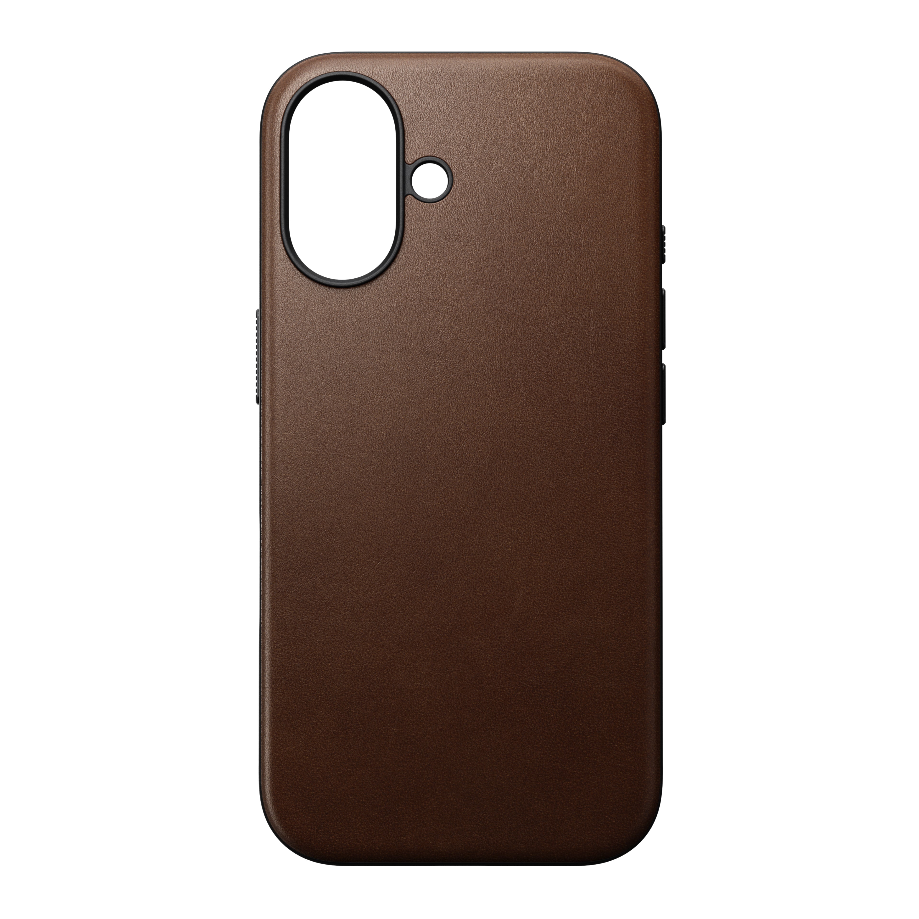 Coque en cuir Modern Leather pour iPhone 16