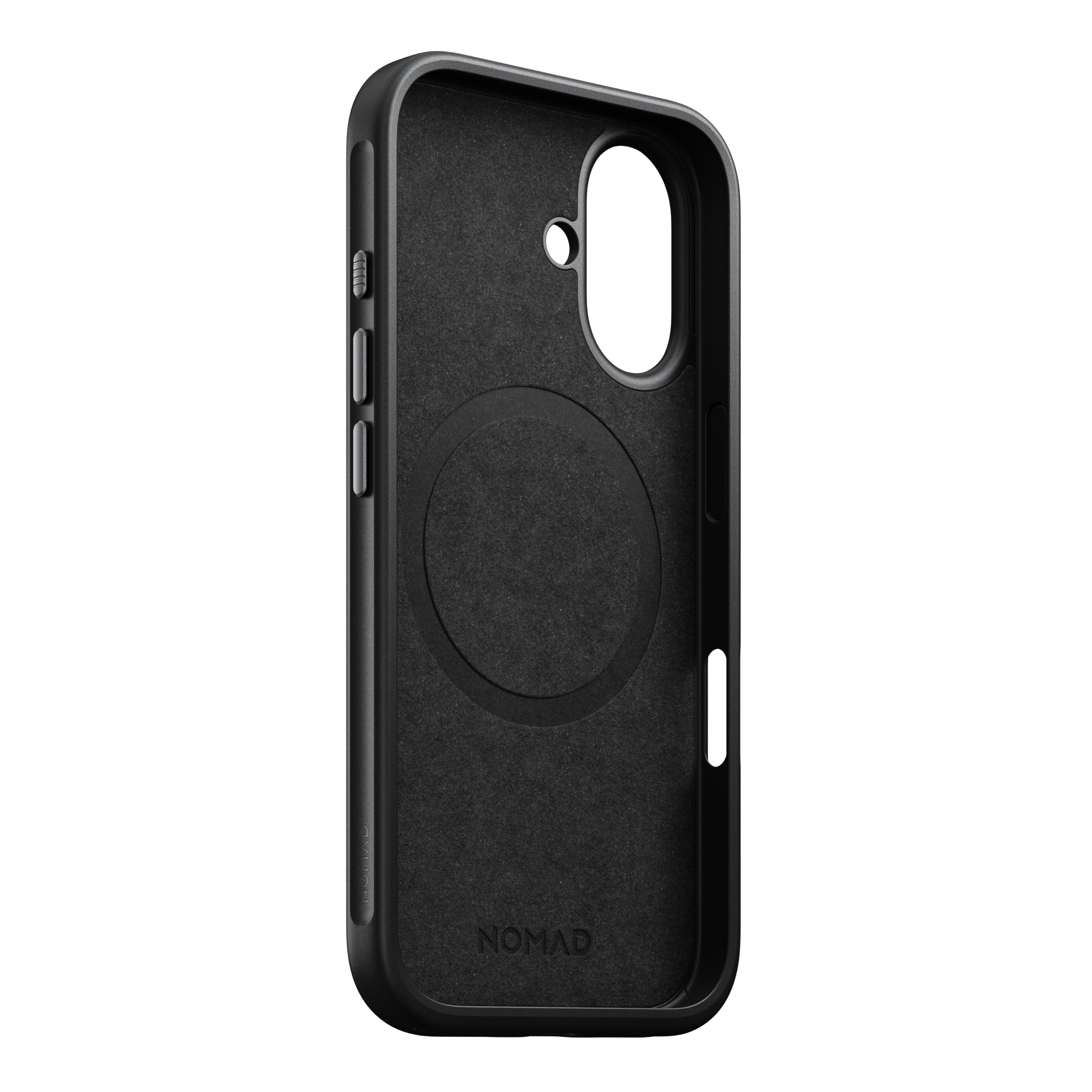 Coque en cuir Modern Leather pour iPhone 16