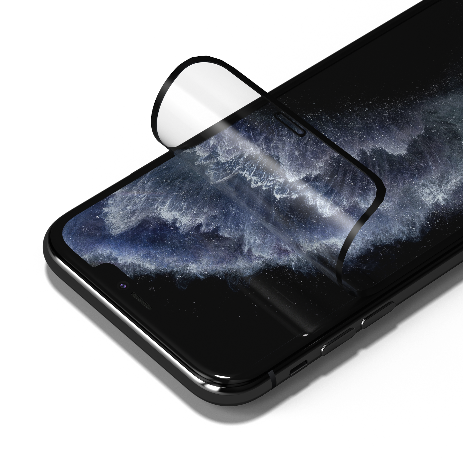 Protection écran anti-chocs 3D pour iPhone XS Max / 11 Pro
