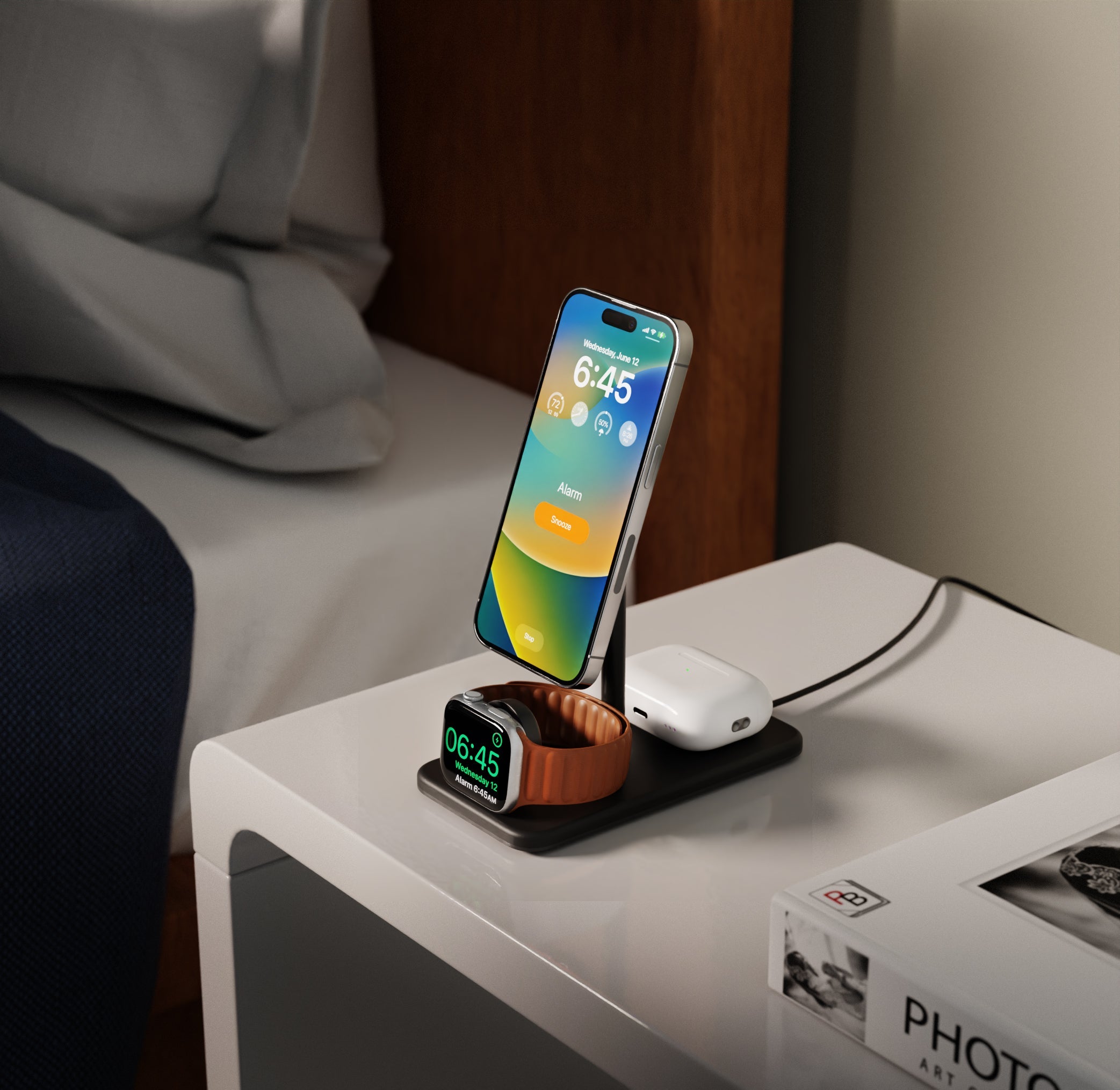 Station de charge MagSafe HiRise 3 DeLuxe de Twelve South