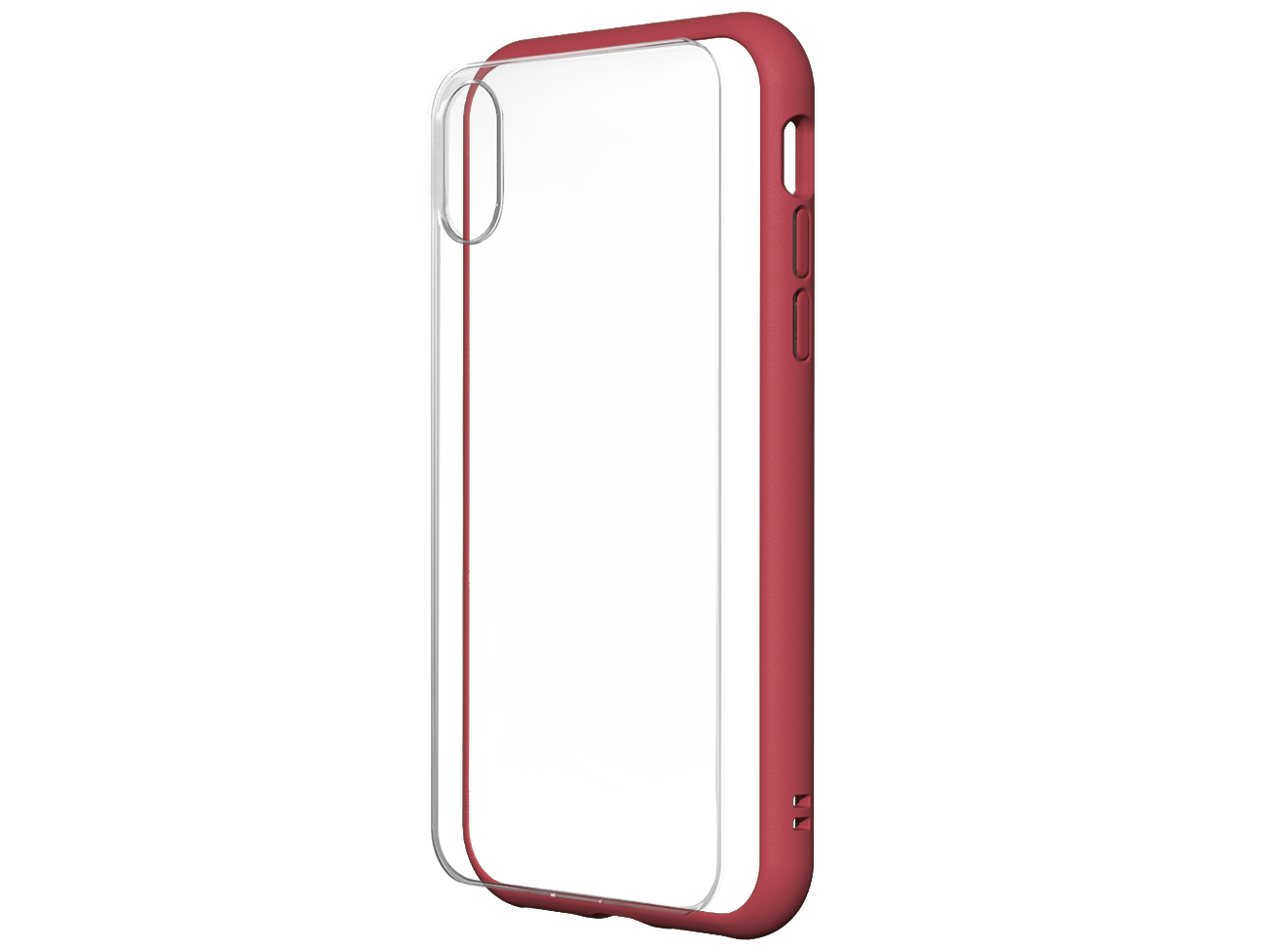 Coque Mod NX pour iPhone XS Max - Rouge grenat - Coques