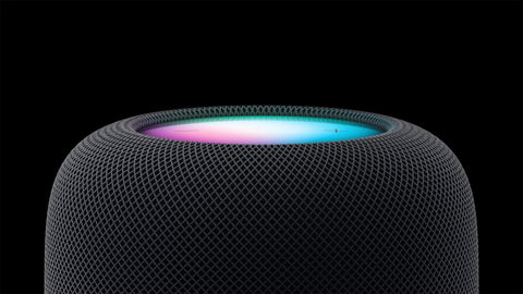 Apple présente le nouveau HomePod, alliant qualité sonore exceptionnelle et intelligence. Qualité sonore exceptionnelle, capacités de Siri améliorées et sécurité de la maison connectée.