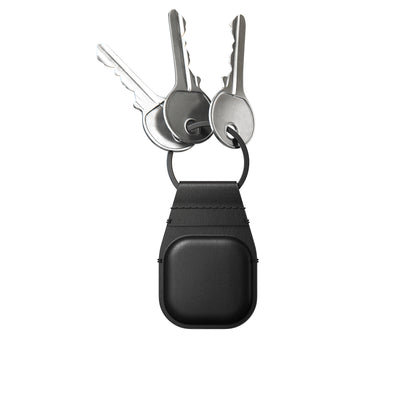 Porte clés en cuir pour Airtag Keychain