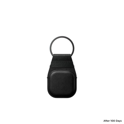 Porte clés en cuir pour Airtag Keychain