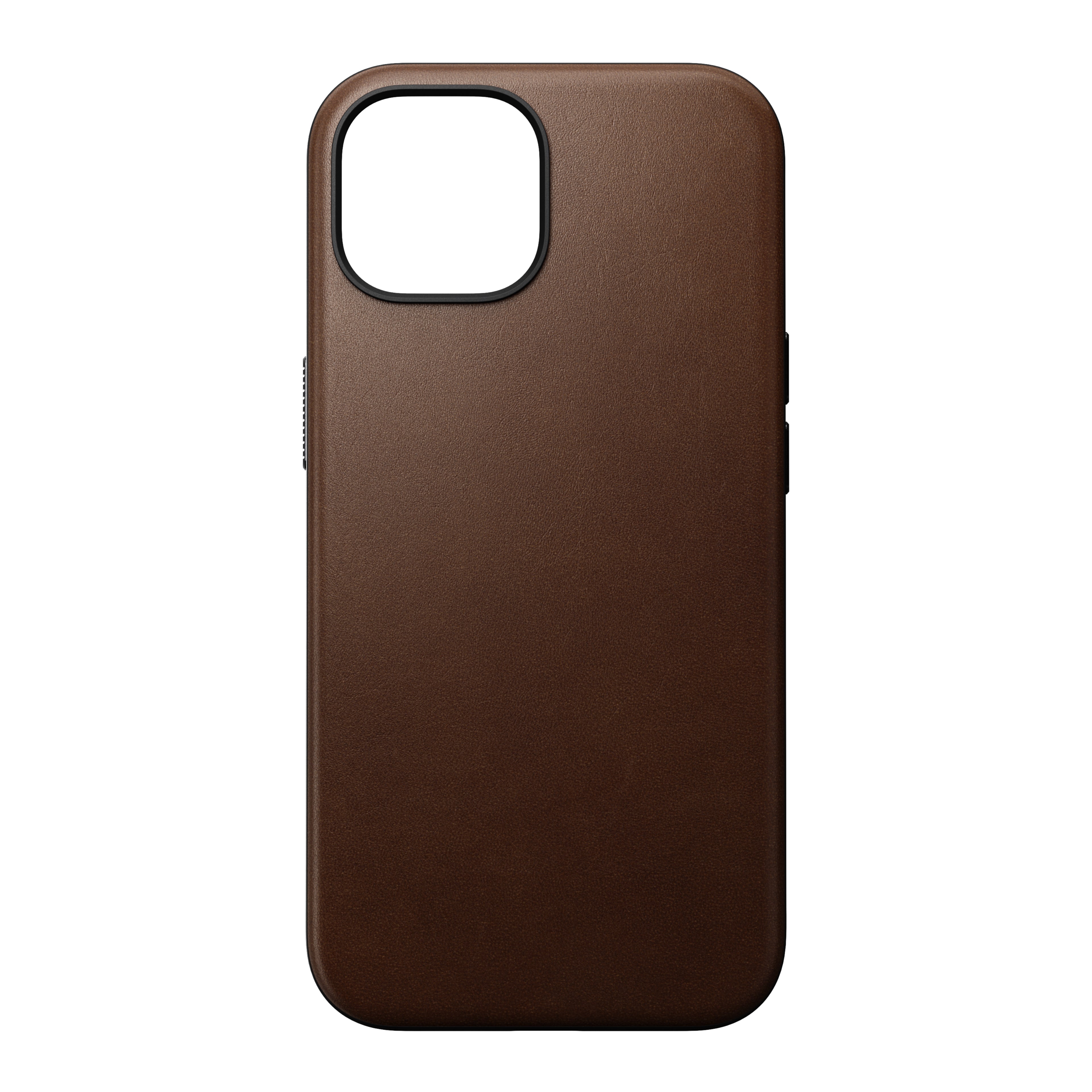 Coque en cuir Modern Leather pour iPhone 15