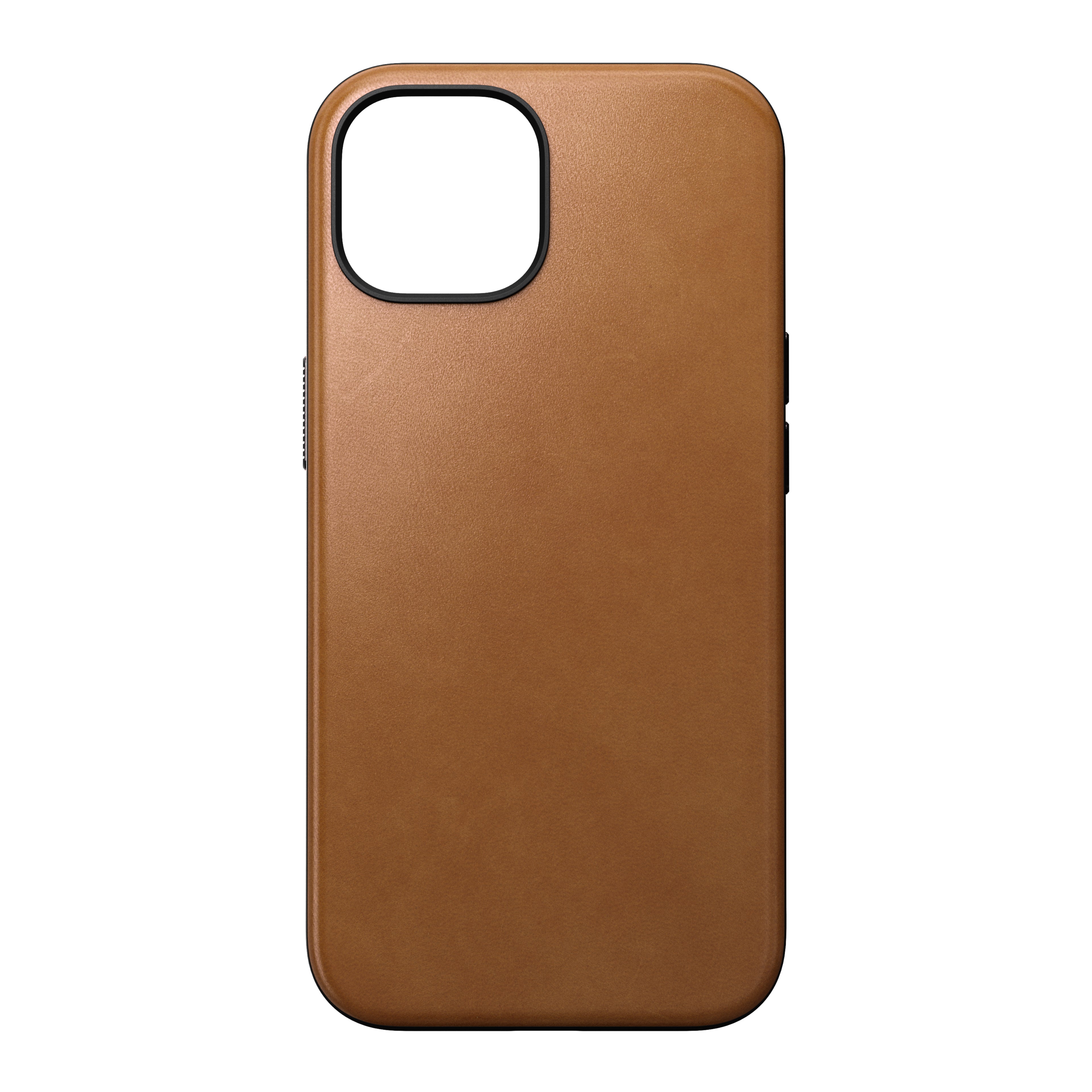 Coque en cuir Modern Leather pour iPhone 15