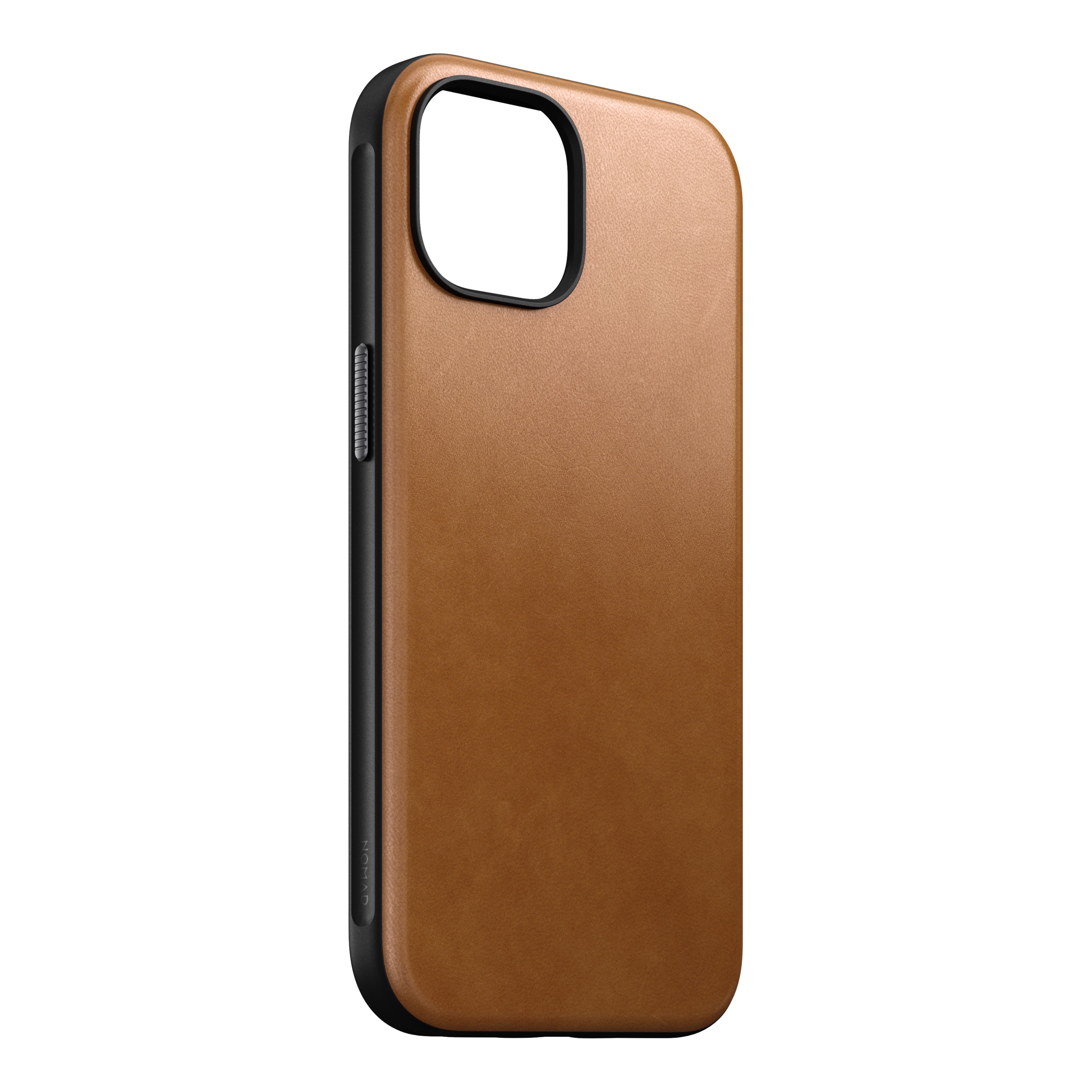 Coque en cuir Modern Leather pour iPhone 15