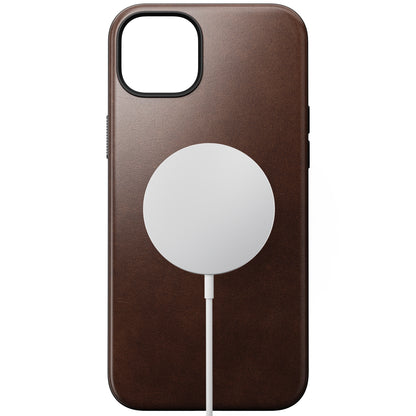 Coque en cuir Modern Leather ( Horween ) pour iPhone 15 Plus