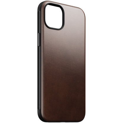 Coque en cuir Modern Leather ( Horween ) pour iPhone 15 Plus