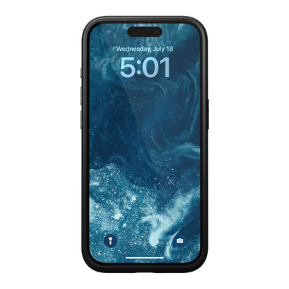 Coque en cuir Modern Leather pour iPhone 15 Pro