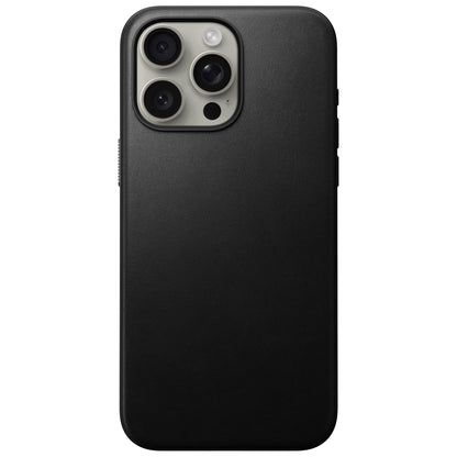 Coque en cuir Modern Leather pour iPhone 15 Pro Max