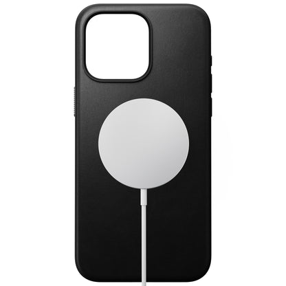 Coque en cuir Modern Leather pour iPhone 15 Pro Max