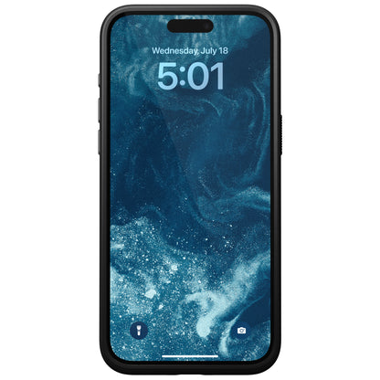 Coque en cuir Modern Leather pour iPhone 15 Pro Max