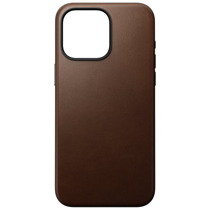 Coque en cuir Modern Leather pour iPhone 15 Pro Max