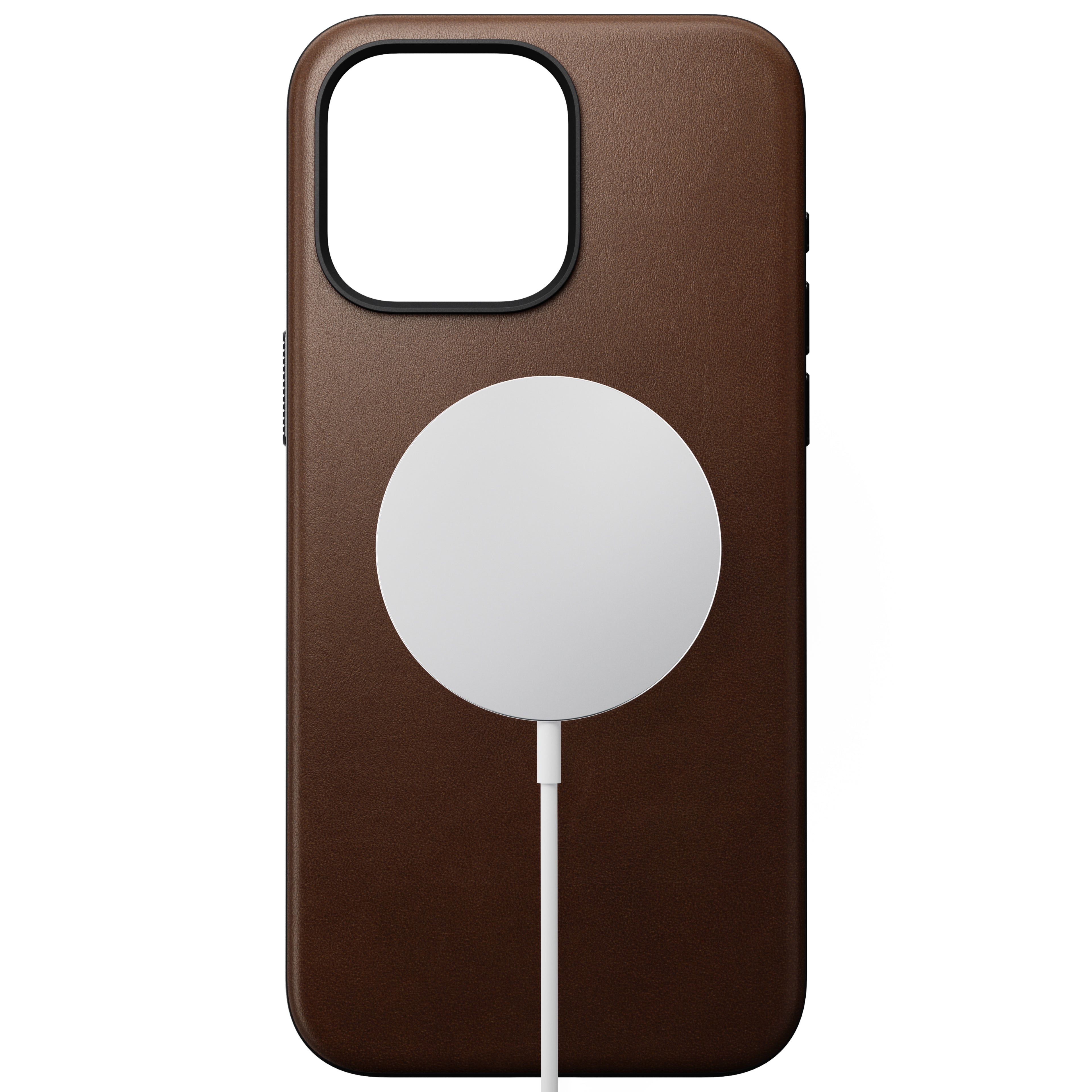 Coque en cuir Modern Leather pour iPhone 15 Pro Max