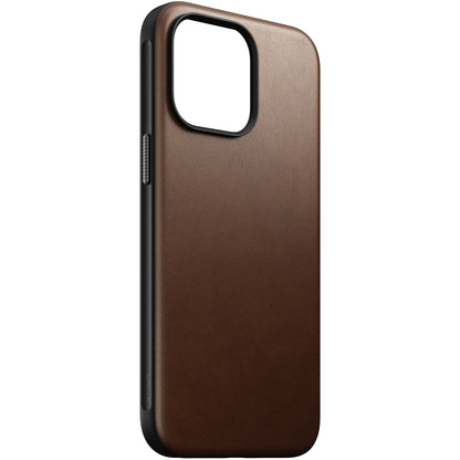 Coque en cuir Modern Leather pour iPhone 15 Pro Max