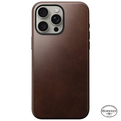 Coque en cuir Modern Leather ( Horween ) pour iPhone 15 Pro Max