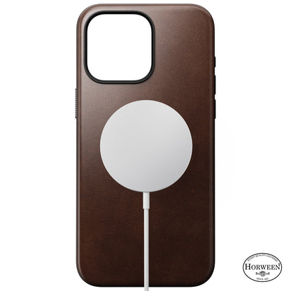 Coque en cuir Modern Leather ( Horween ) pour iPhone 15 Pro Max