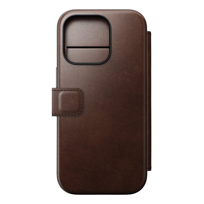 Folio en cuir Modern Leather Folio ( Horween ) pour iPhone 16 Pro