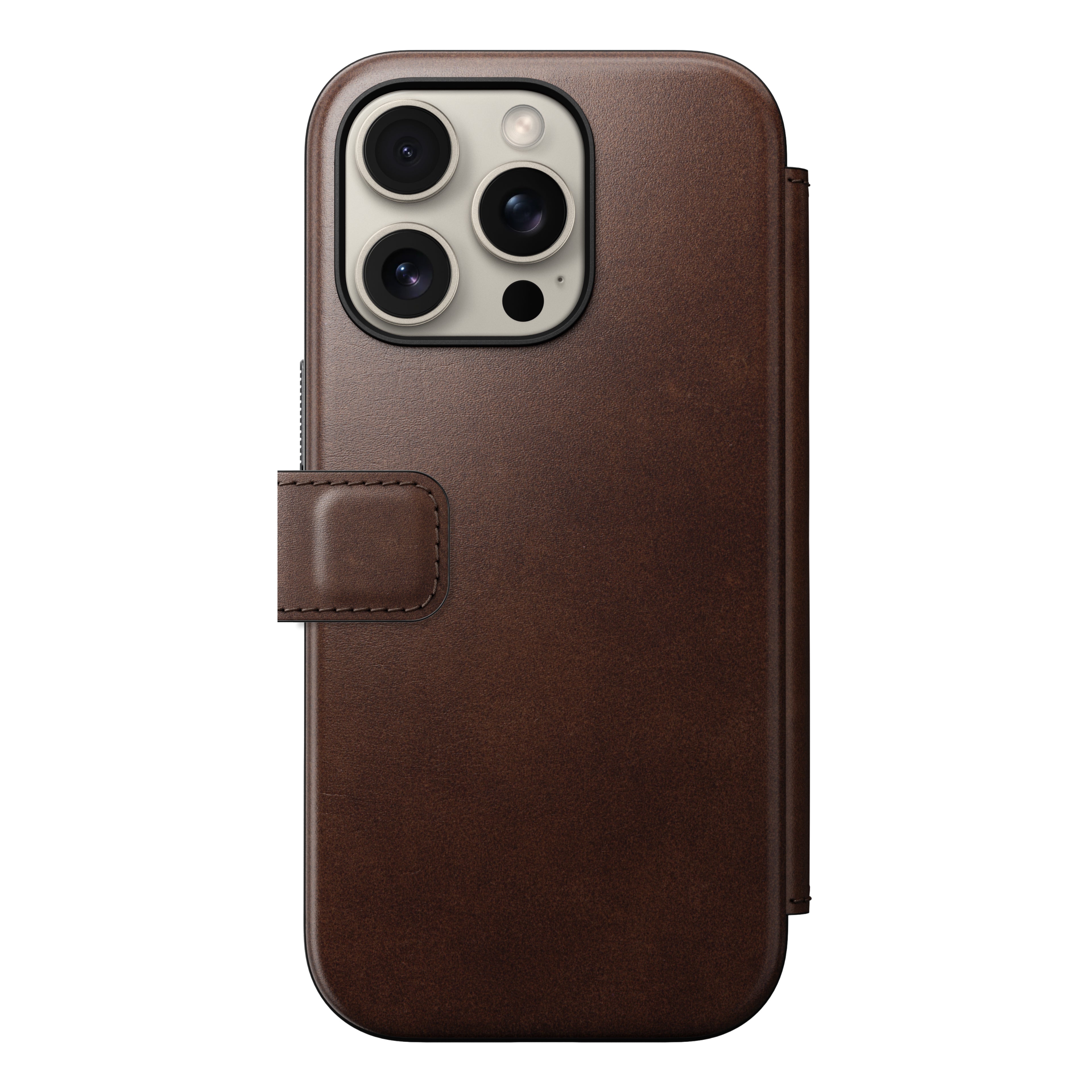 Folio en cuir Modern Leather Folio ( Horween ) pour iPhone 16 Pro