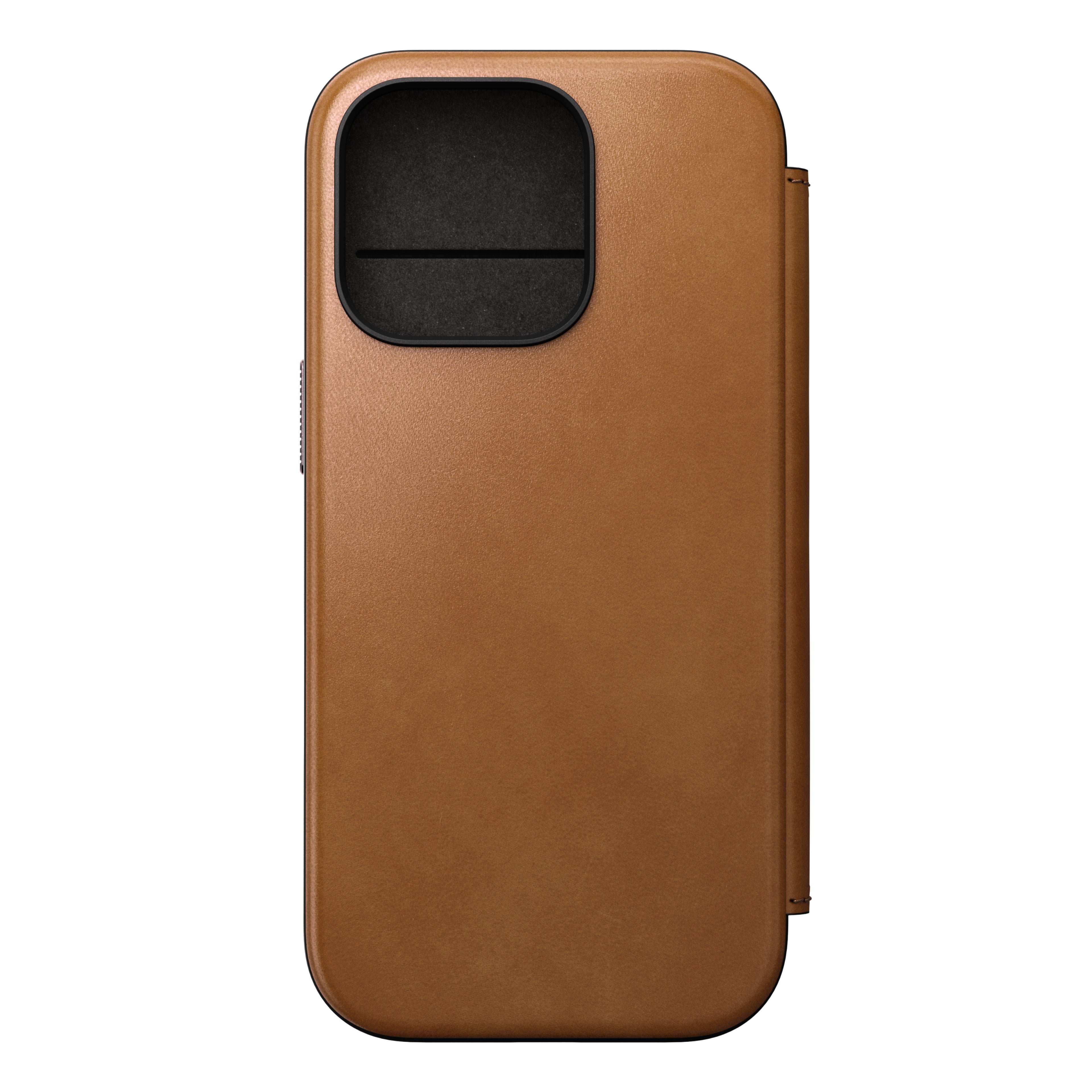 Folio en cuir Modern Leather Folio pour iPhone 16 Pro