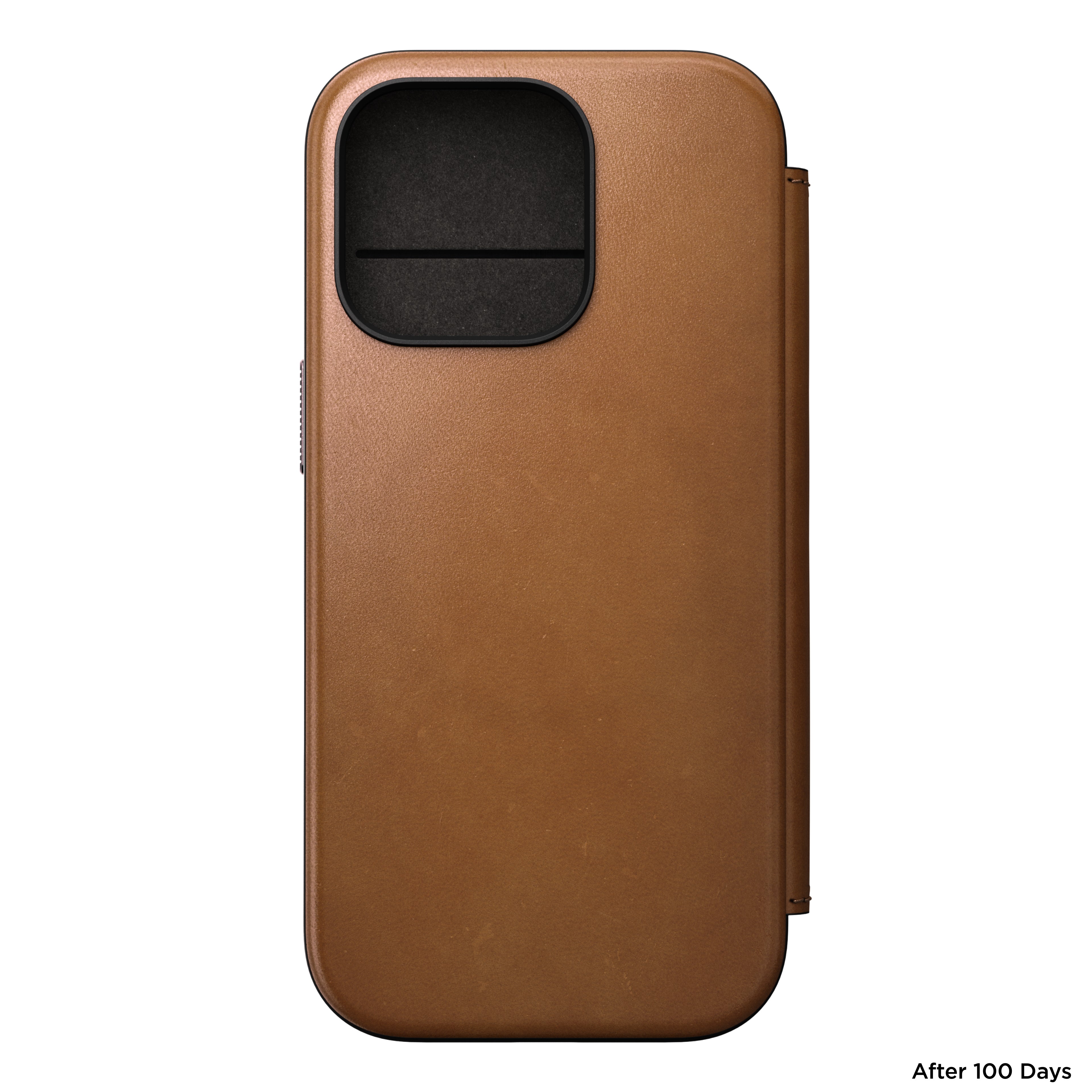 Folio en cuir Modern Leather Folio pour iPhone 16 Pro