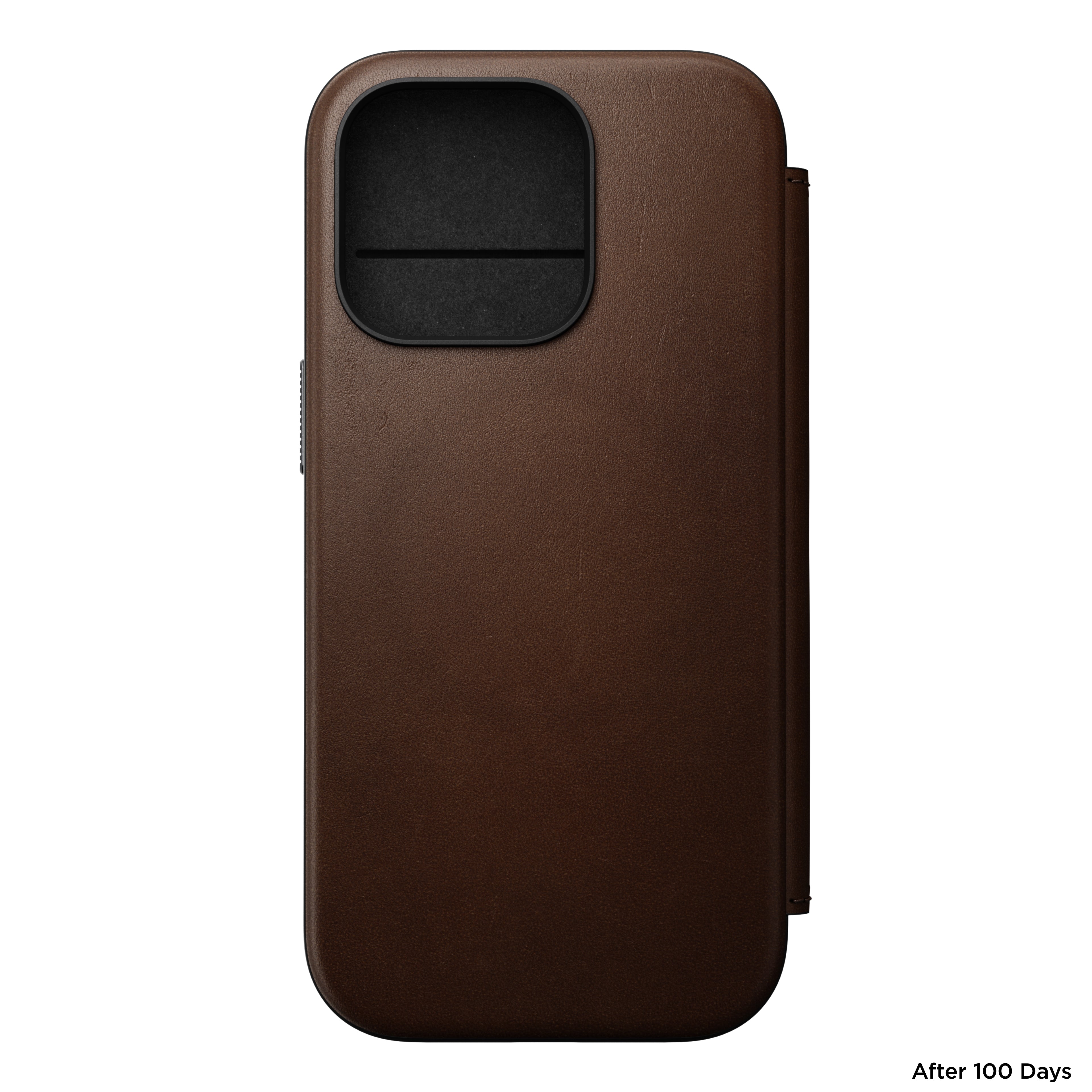 Folio en cuir Modern Leather Folio pour iPhone 16 Pro