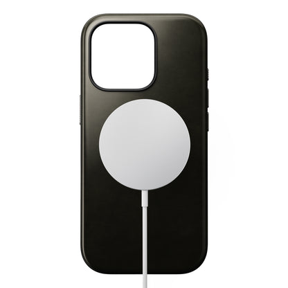 Coque en cuir Modern Leather ( Horween ) pour iPhone 16 Pro