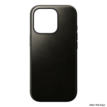 Coque en cuir Modern Leather ( Horween ) pour iPhone 16 Pro