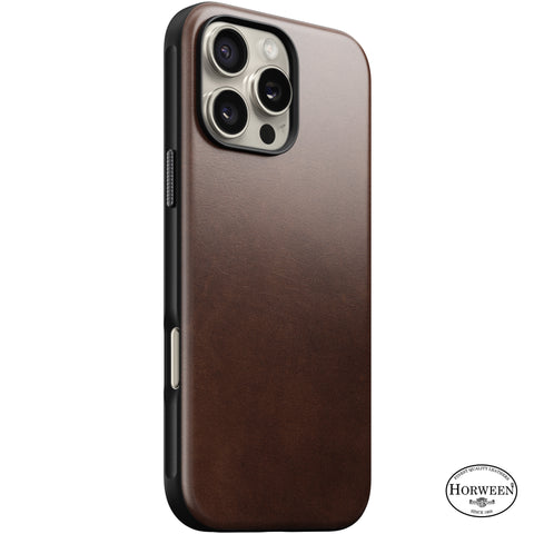 Coque en cuir Modern Leather ( Horween ) pour iPhone 16 Pro Max