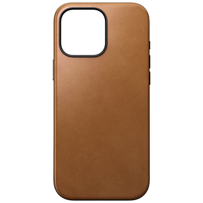 Coque en cuir Modern Leather pour iPhone 16 Pro Max