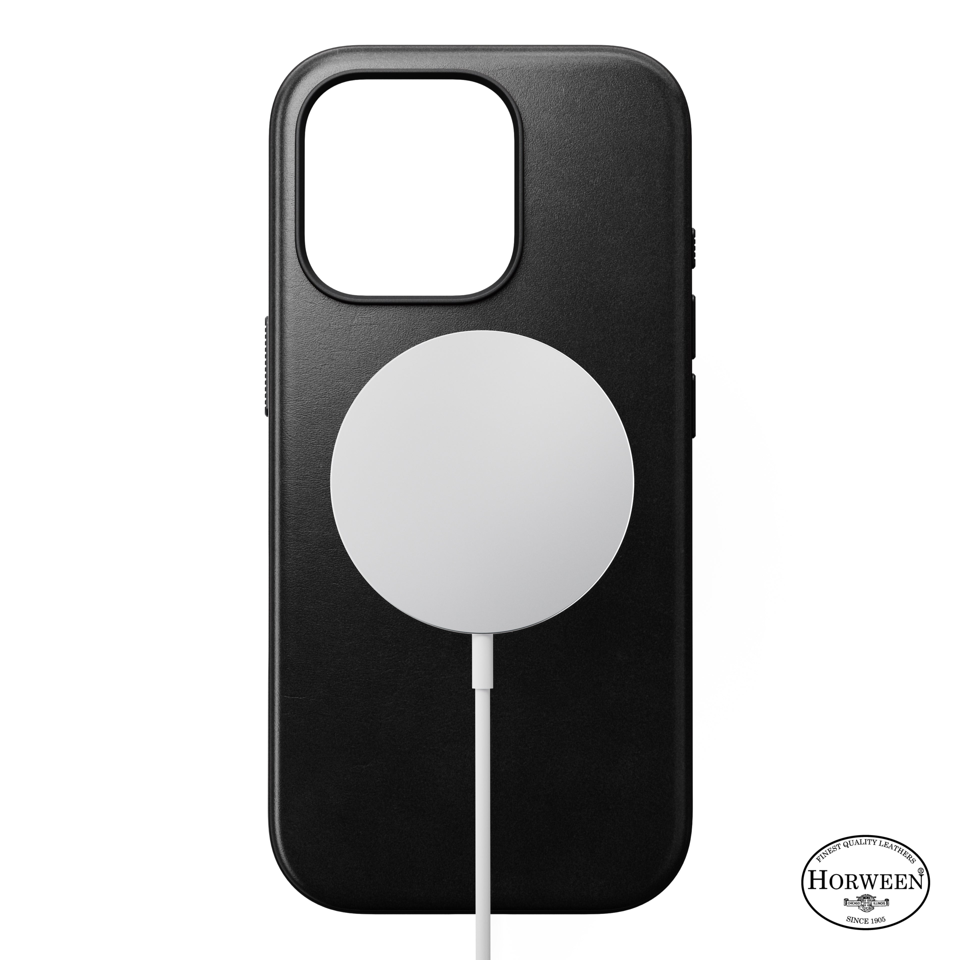 Coque en cuir Modern Leather ( Horween ) pour iPhone 16 Pro