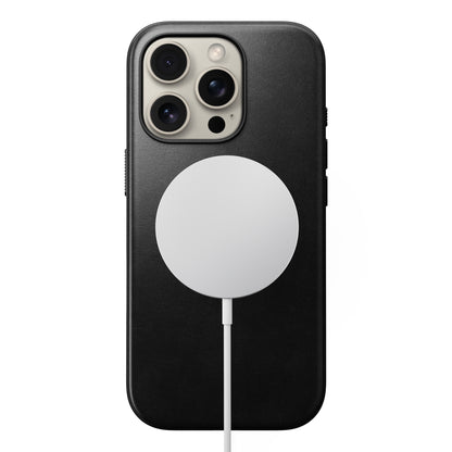 Coque en cuir Modern Leather ( Horween ) pour iPhone 16 Pro